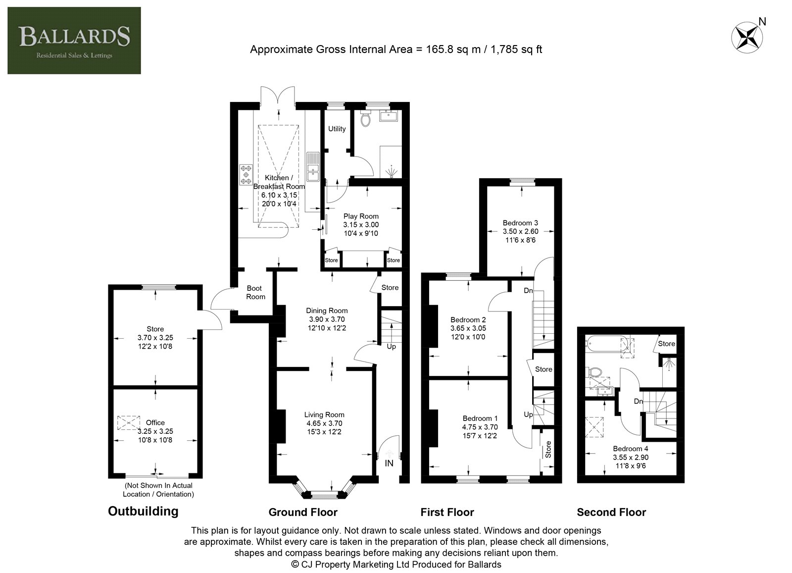 4, The Terrace, Berkshire floorplan