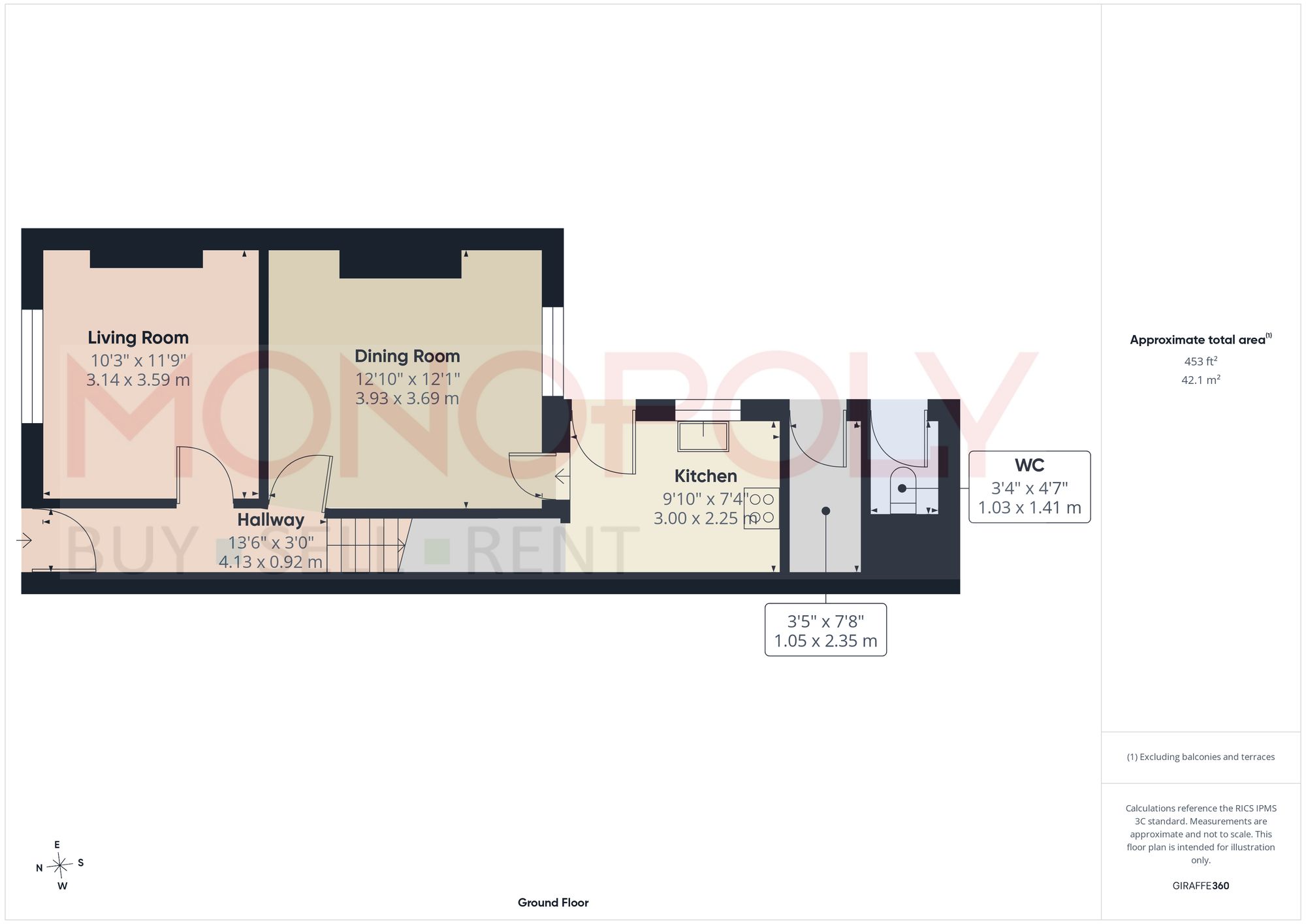 St. Albans Road, Wrexham floorplan