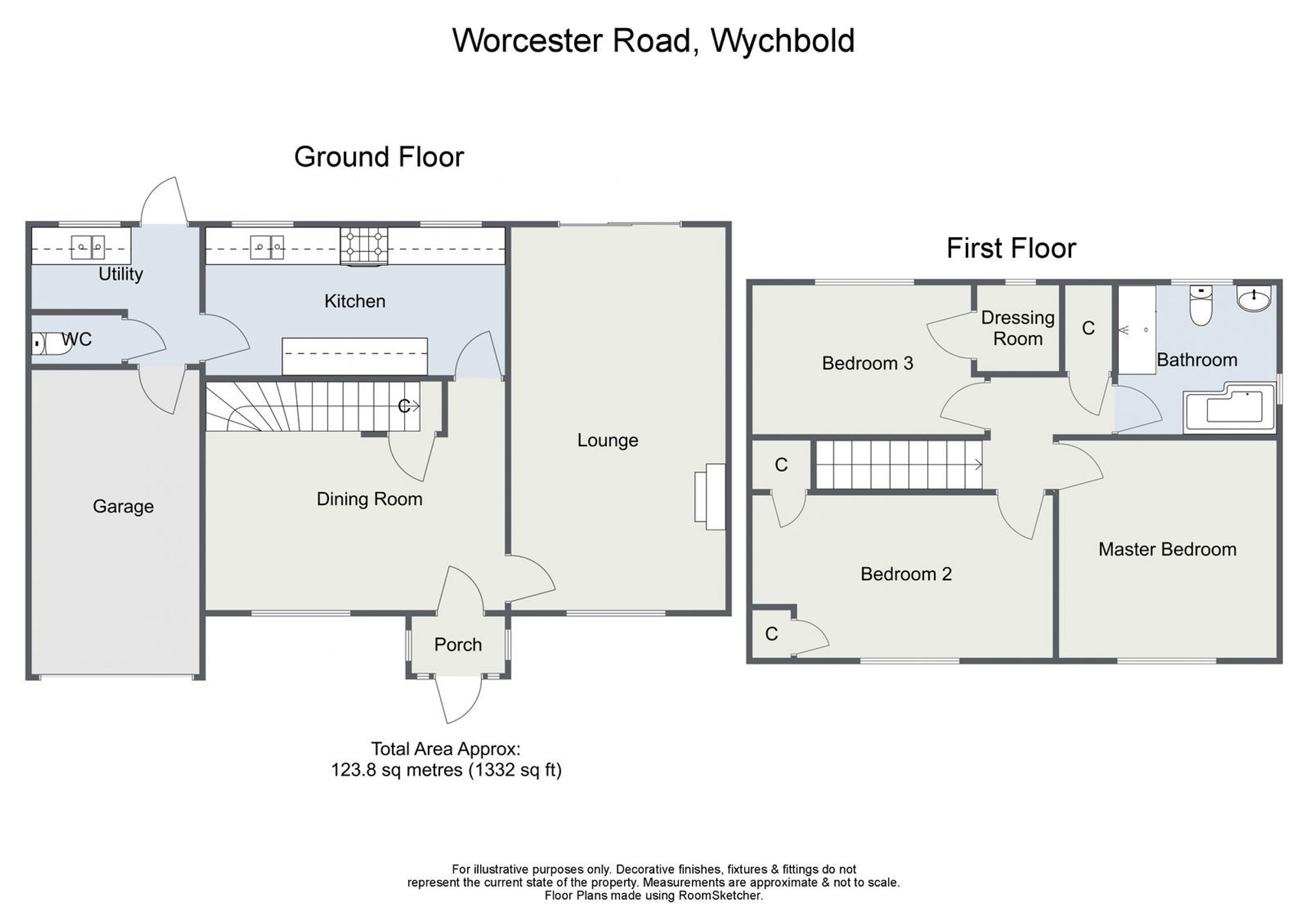 Yew Tree Cottage Worcester Road, Droitwich floorplan