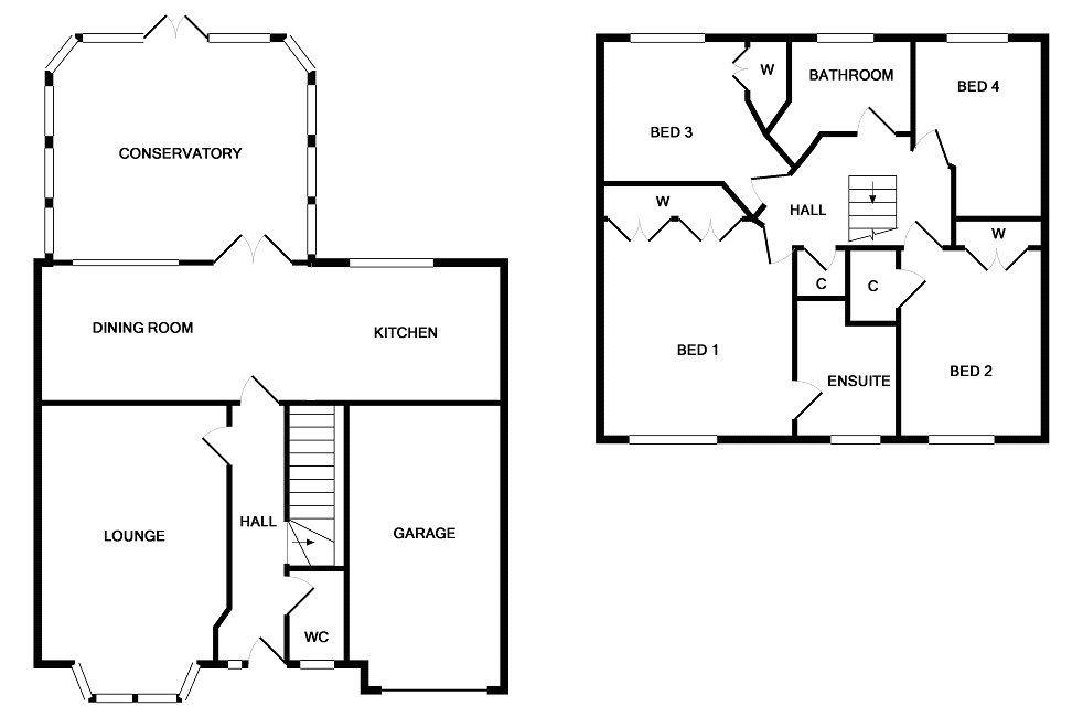 4 Bedrooms Detached house for sale in Rowan Crescent, Menstrie FK11