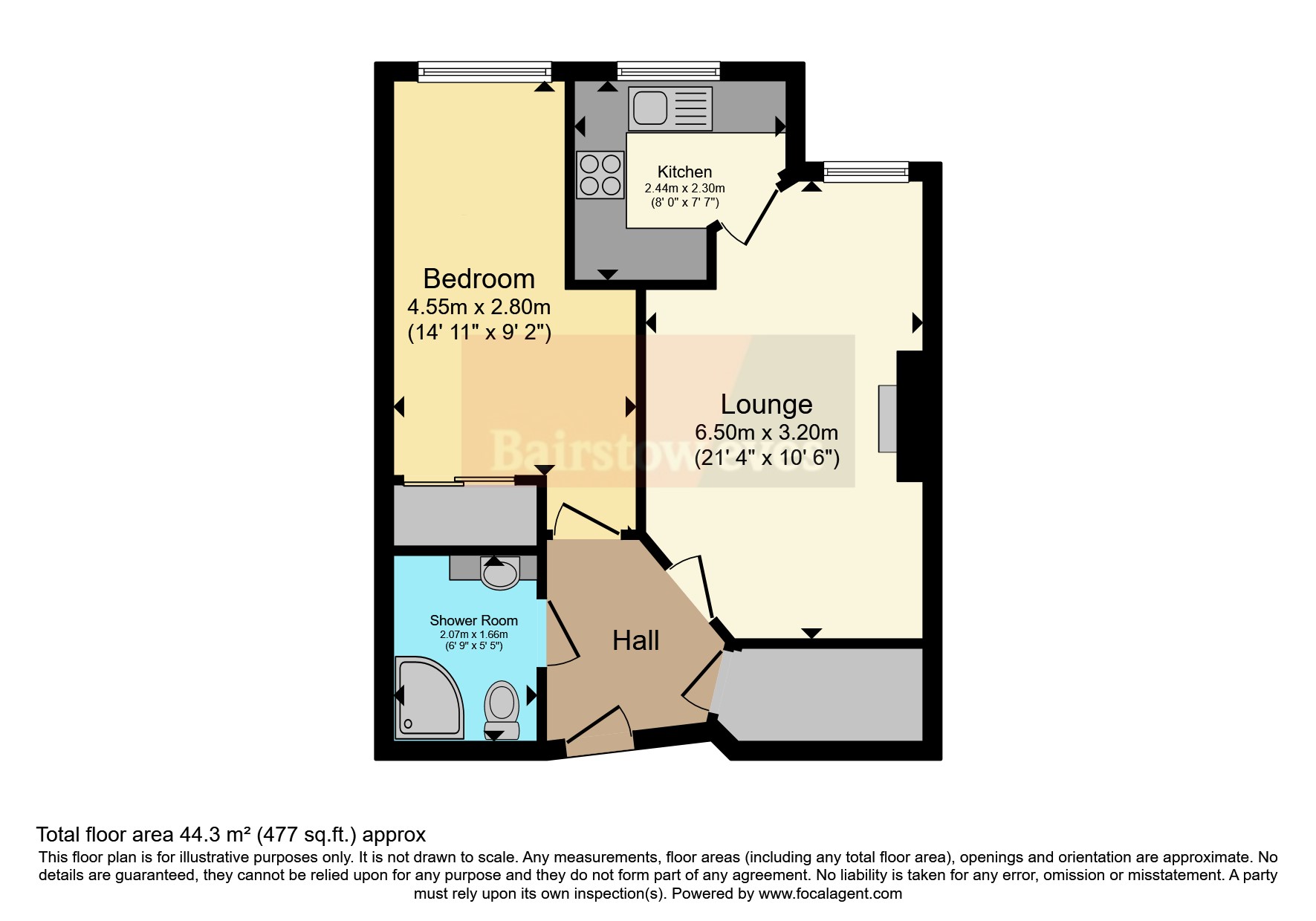 7 Beatrice Lodge,, Canterbury Road, Kent floorplan