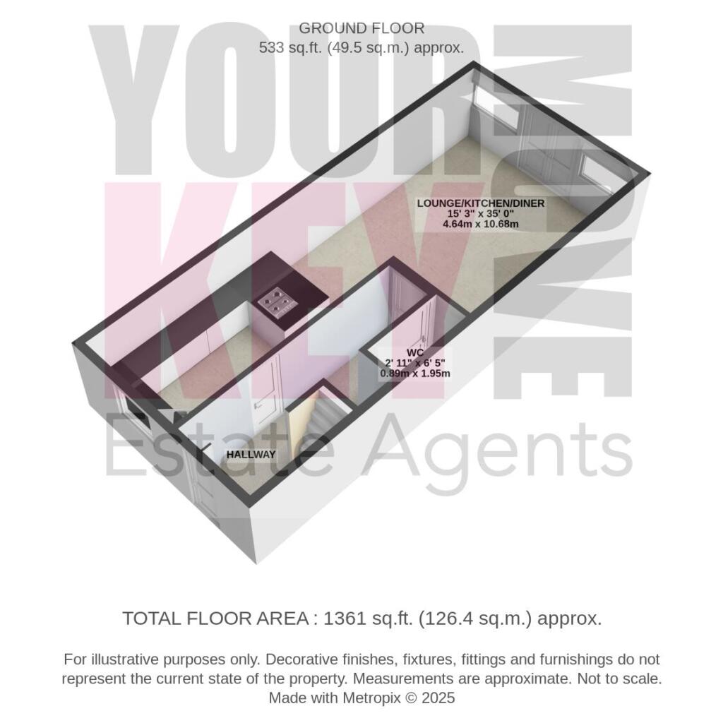 2, Kestrel Walk, Folkestone floorplan