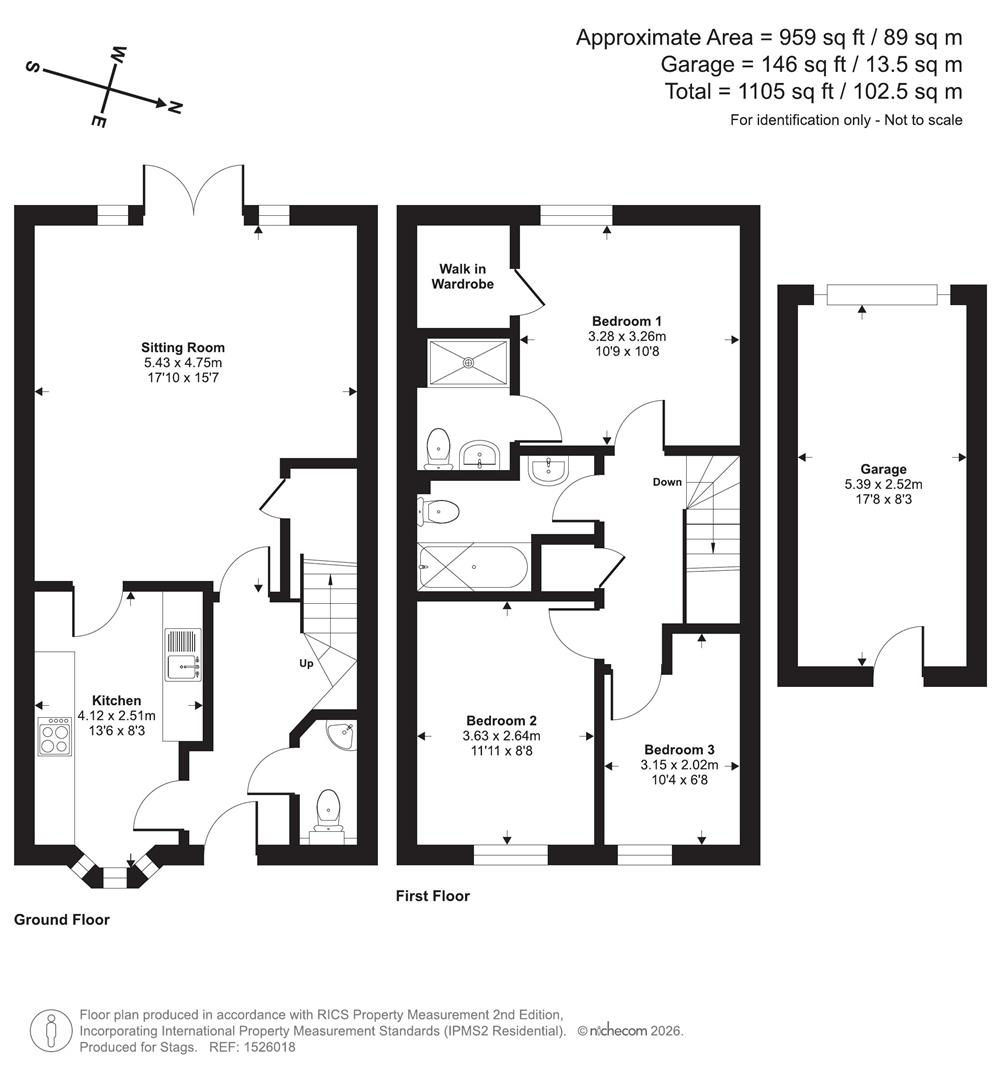 Collett Road, Taunton floorplan