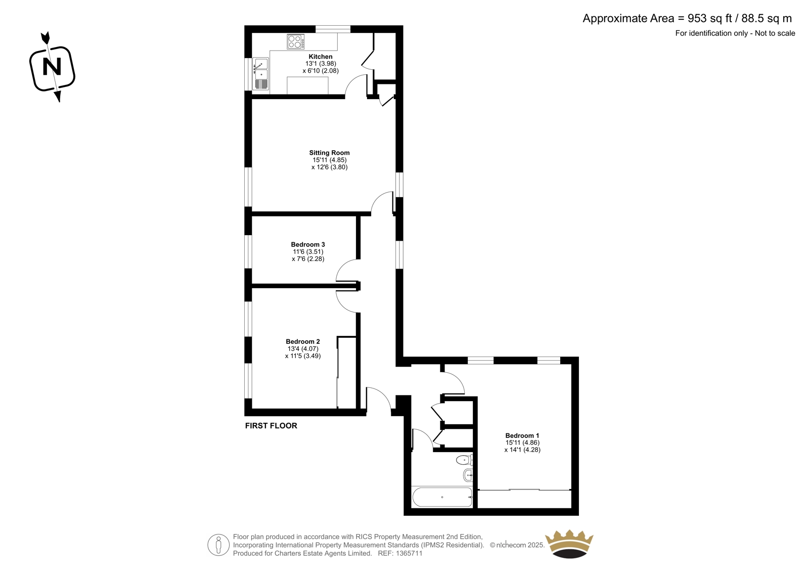 Flat 35, Nightingale House,, Great Well Drive, Hampshire floorplan