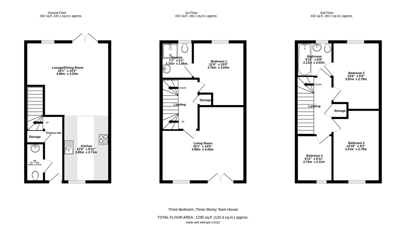 Florence Road, Hampton Gardens, Hampton Gardens PE7, 4 bedroom town house to rent 61235382