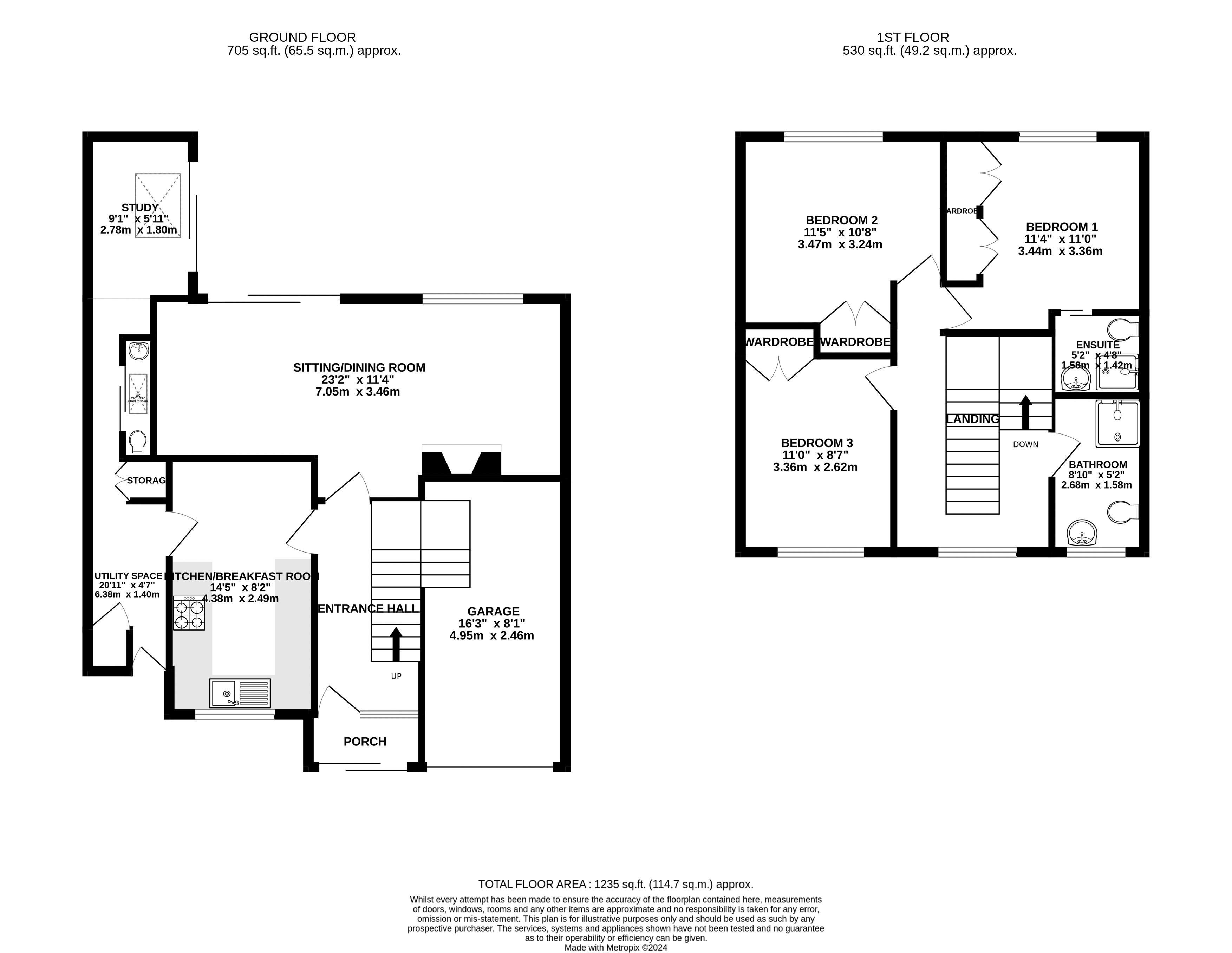 9, Wingard Close, Weston-Super-Mare floorplan