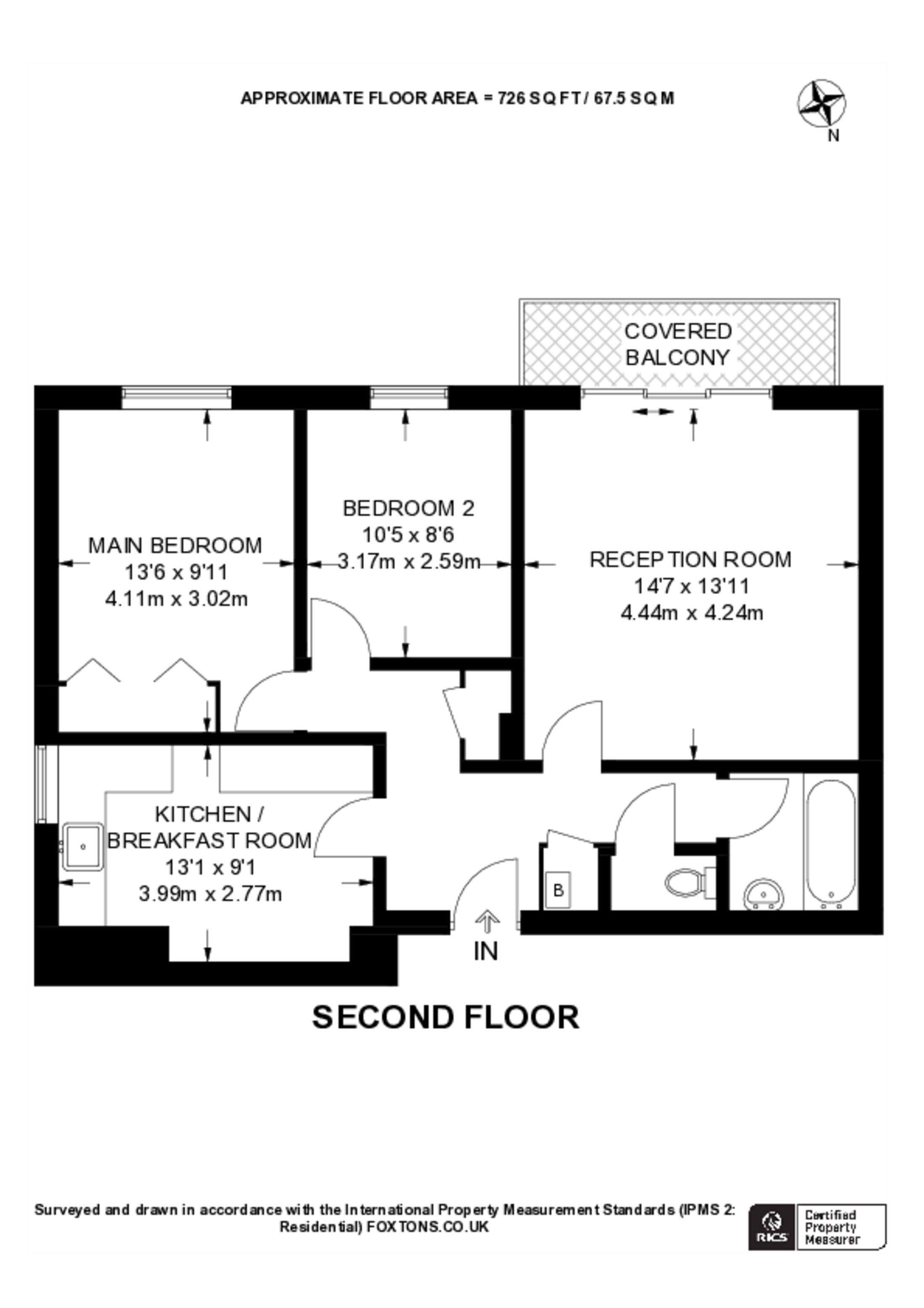 Grove Road, Surbiton floorplan