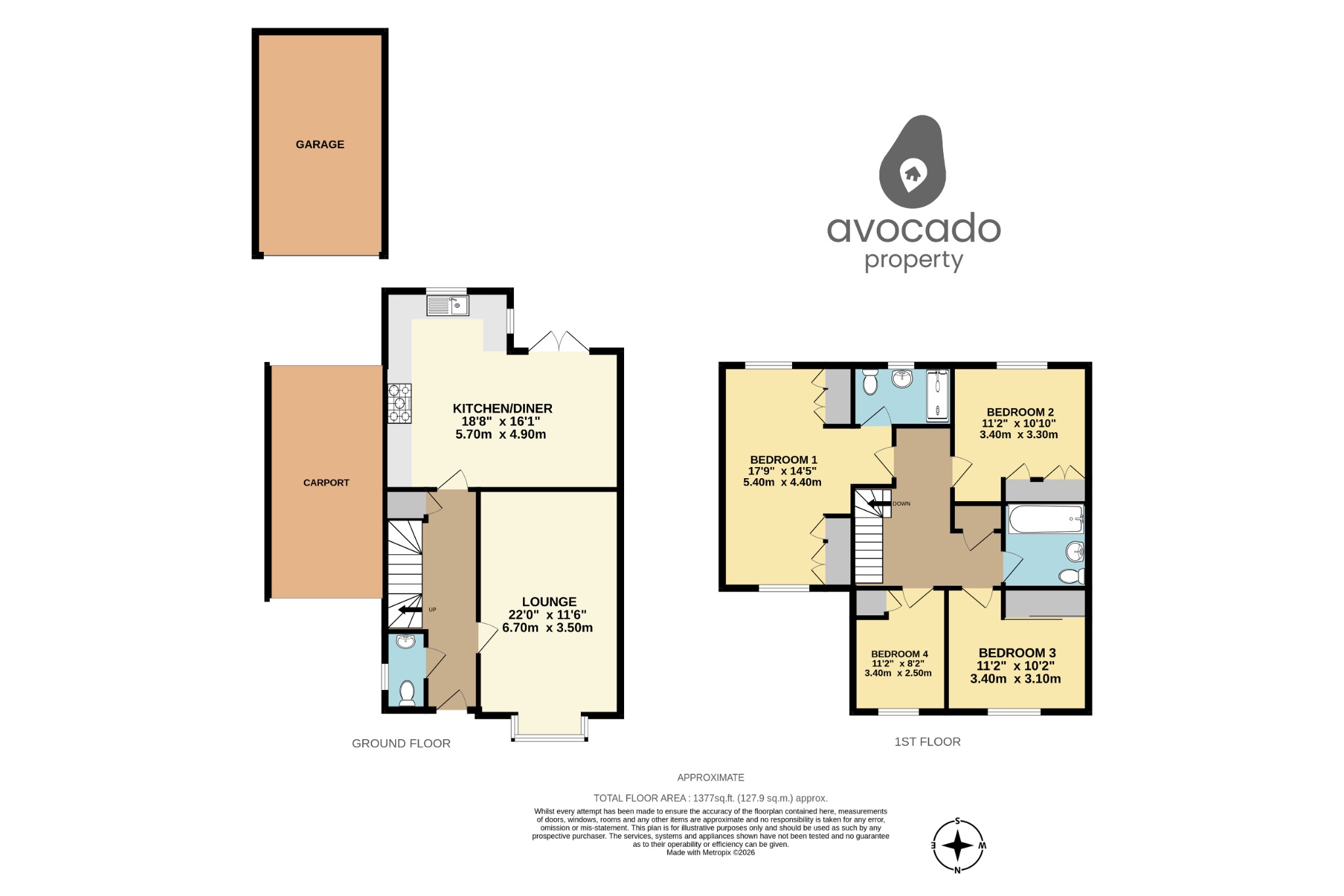 Spencers Wood, Berkshire floorplan
