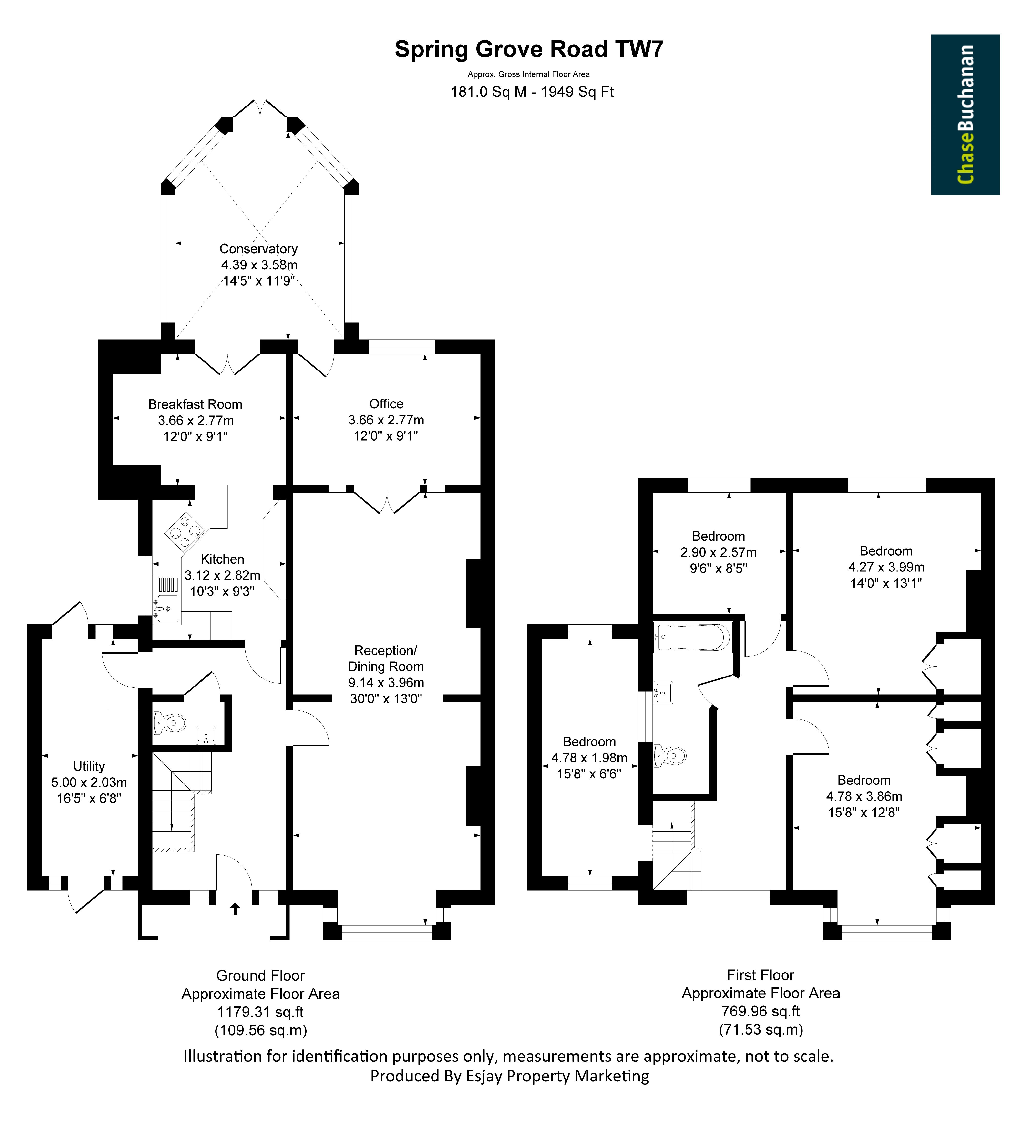 189, Spring Grove Road, Isleworth floorplan