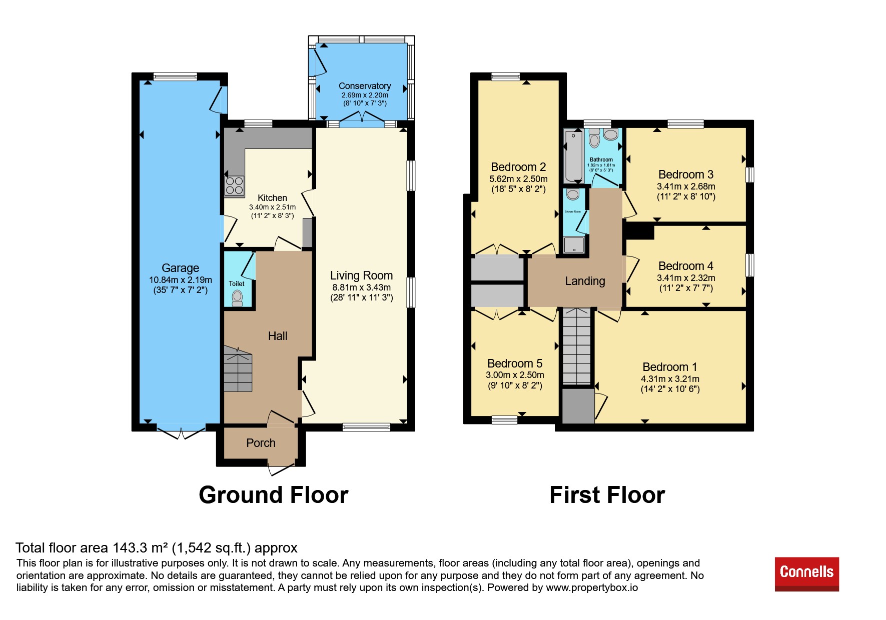 77, St. Denis Road, Birmingham floorplan