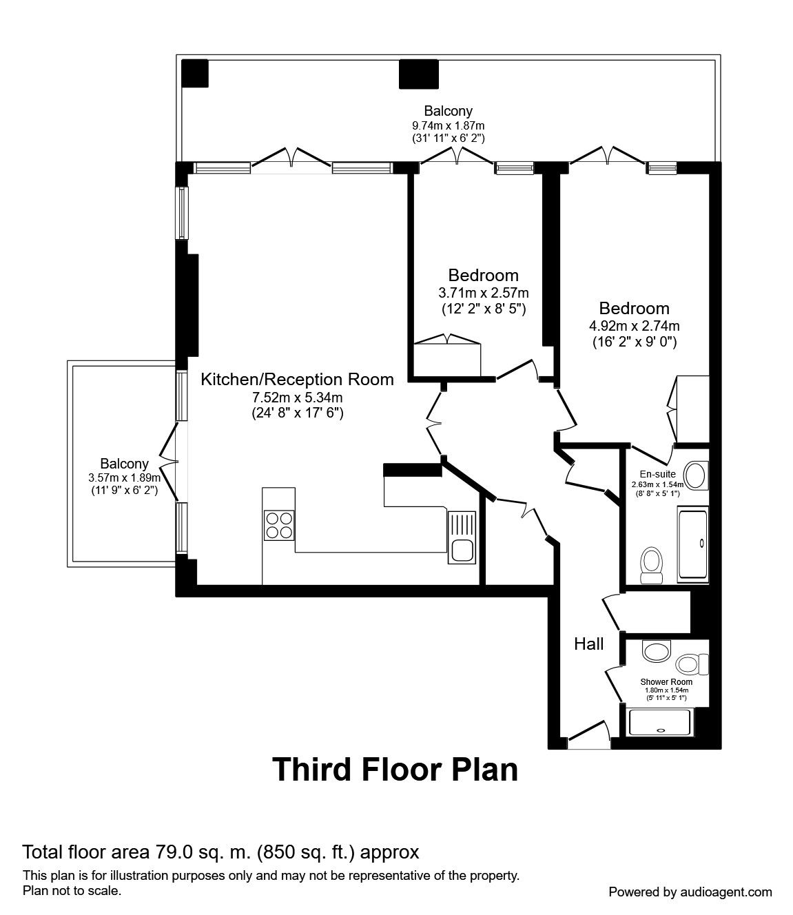 2 Bedrooms Flat for sale in Hanover Avenue, London E16