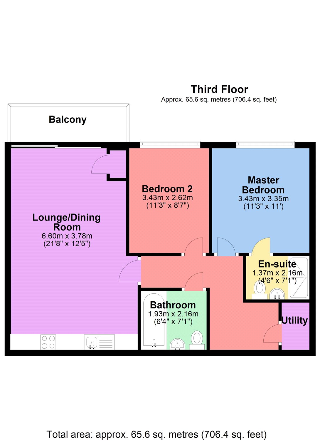 2 Bedrooms  for sale in Bateson Drive, Leavesden, Watford, Hertfordshire WD25