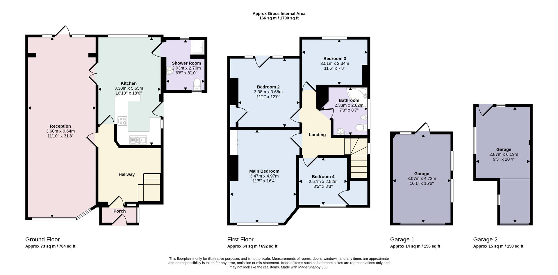 31, Neeld Crescent, London floorplan