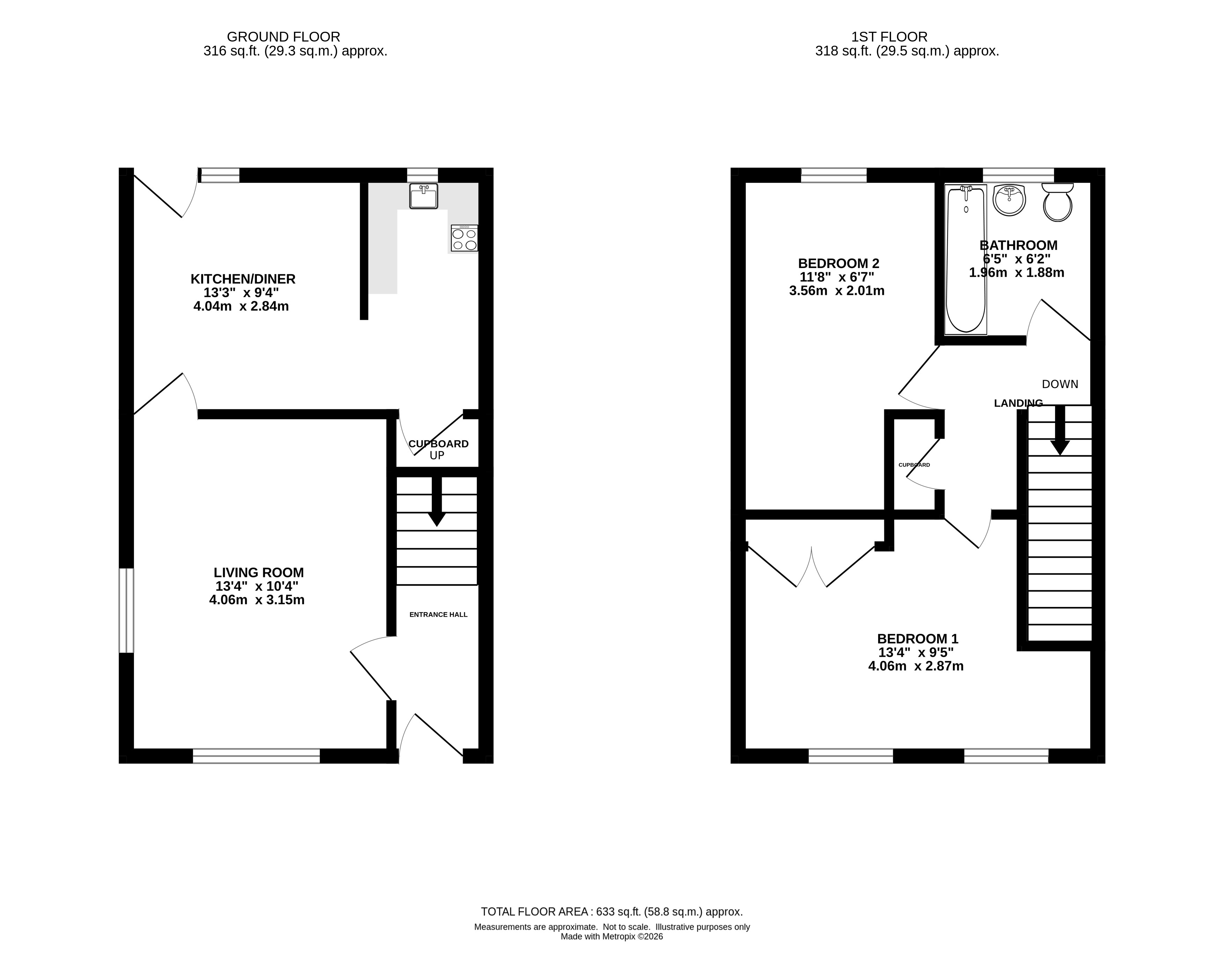 19, Stoke Valley Road, Exeter floorplan