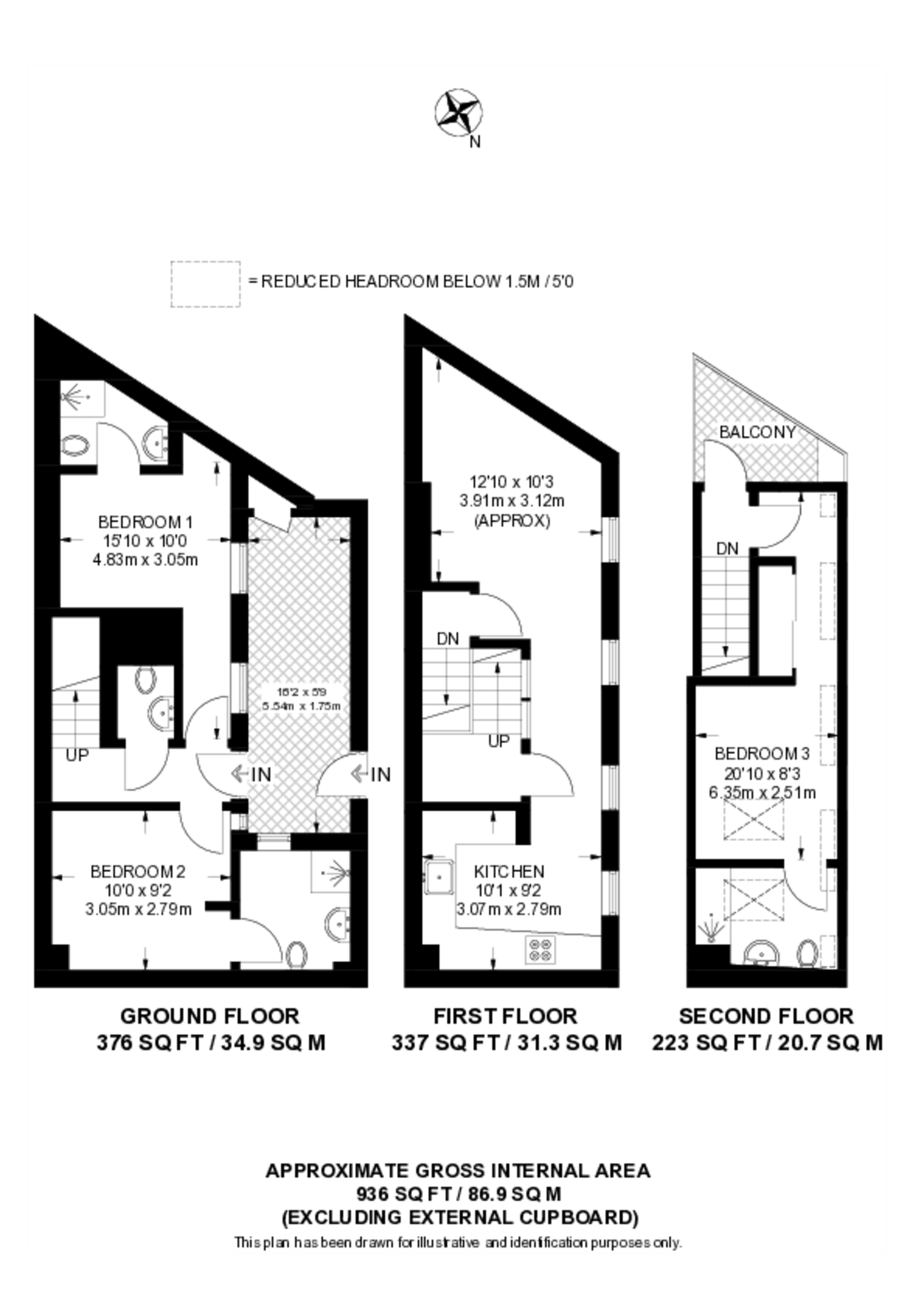Chusan Place, Canary Wharf floorplan