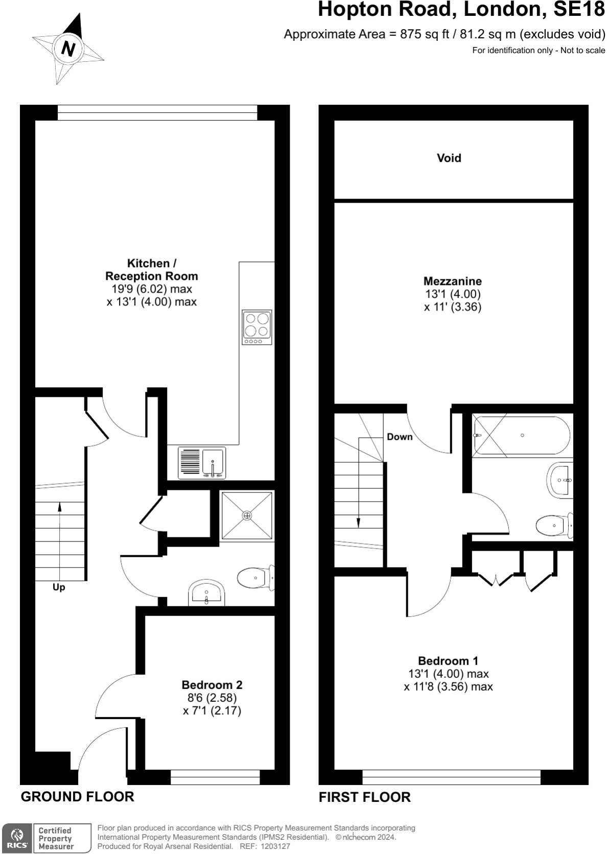 Building 45, Hopton Road, Royal Arsenal, SE18 floorplan