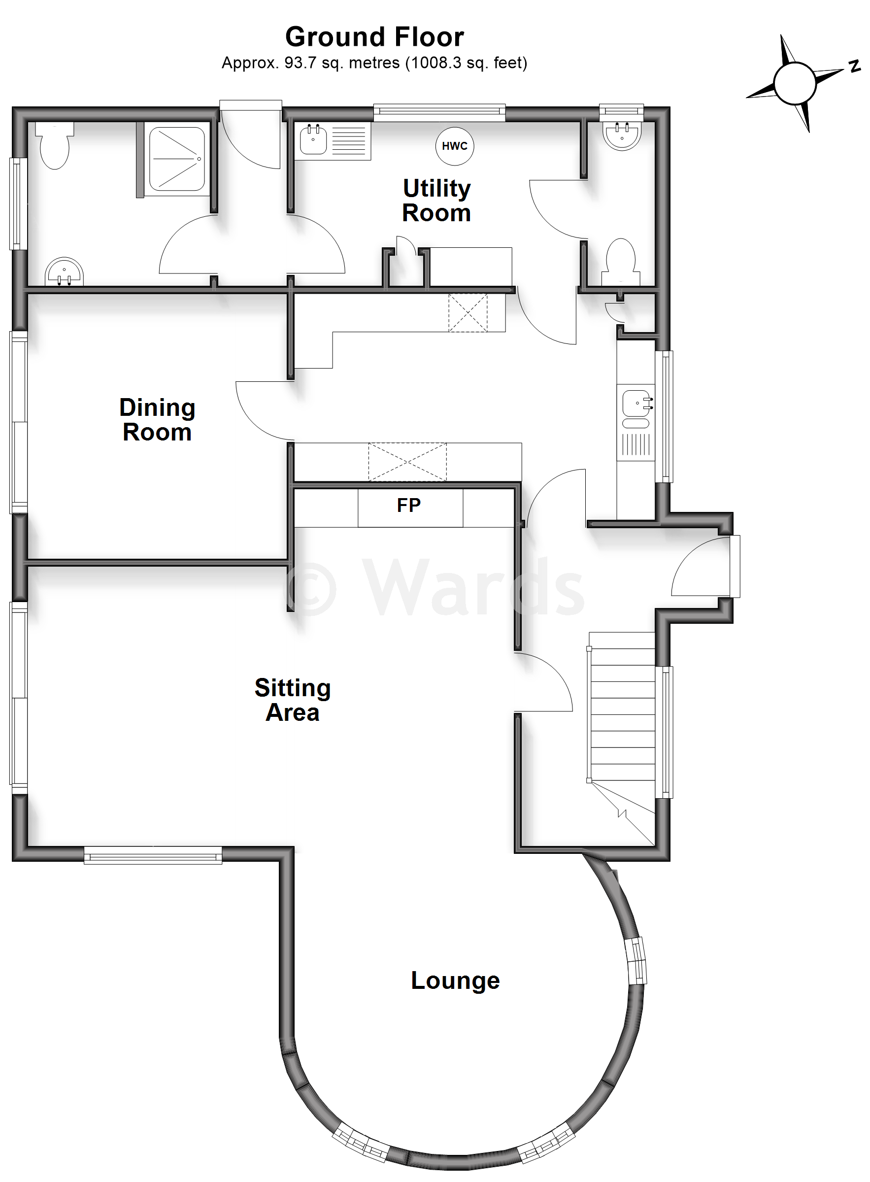 Crabtree Oast, Cradducks Lane, Tonbridge floorplan