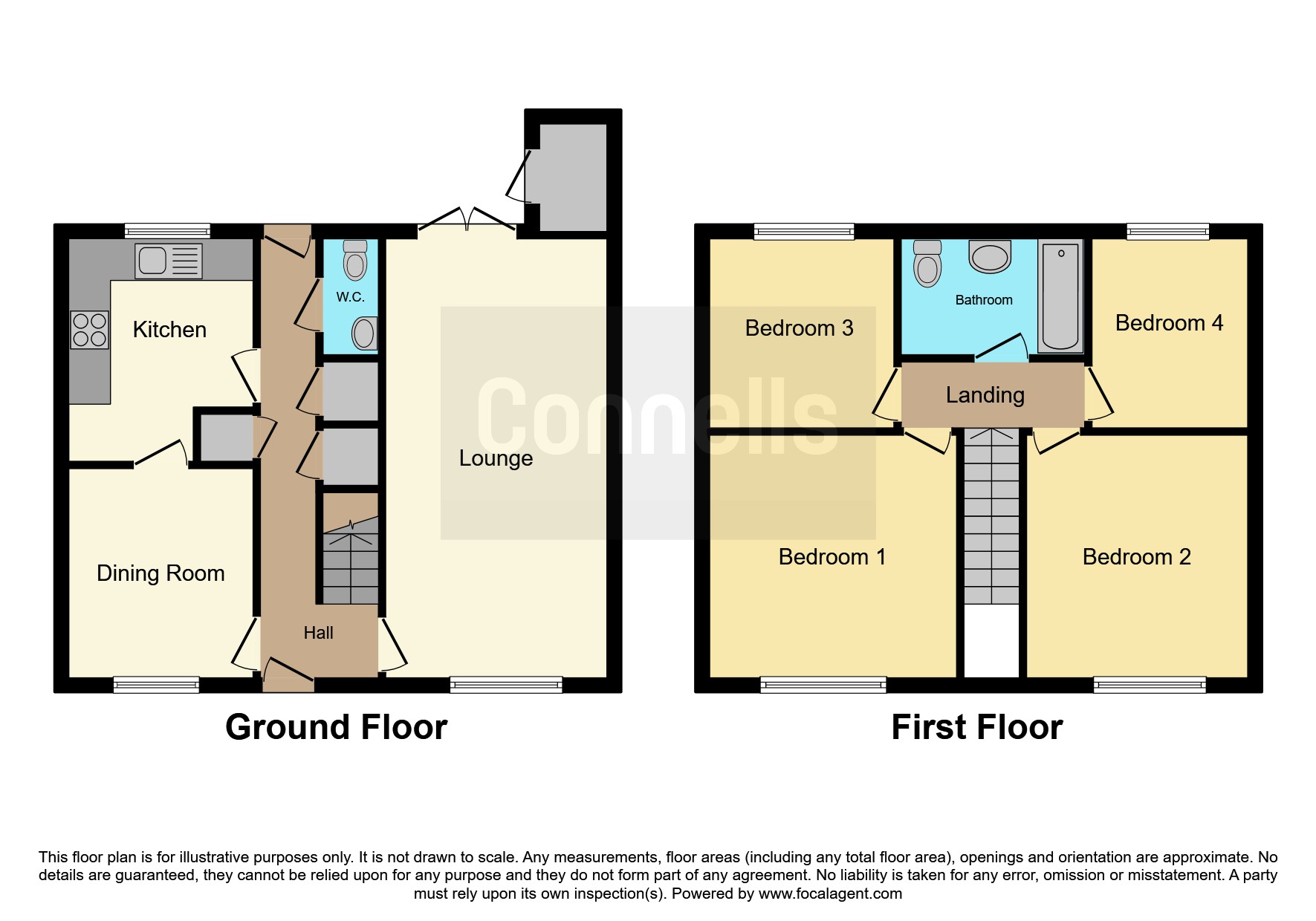 568, Canterbury Way, Stevenage floorplan