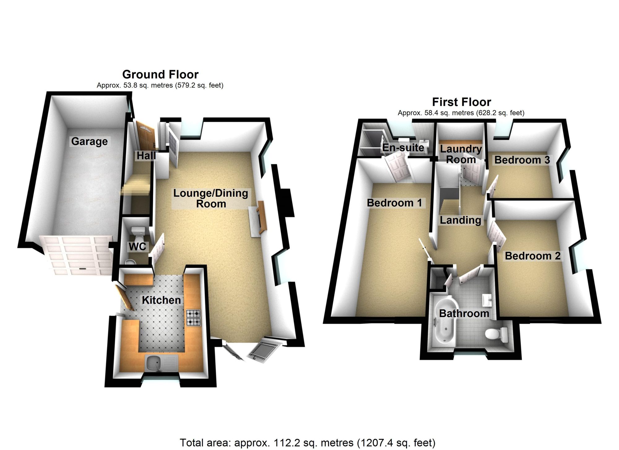 2 Blaydes Drive, Doncaster floorplan