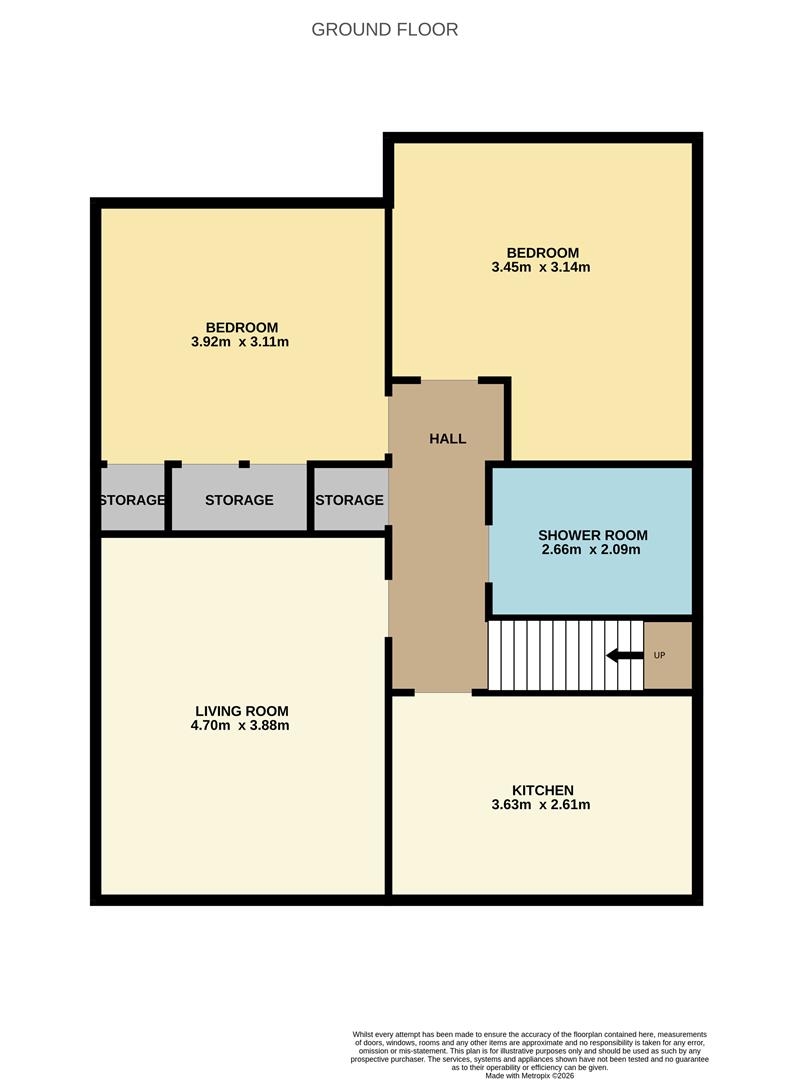 43, Tay Street, Tayport floorplan