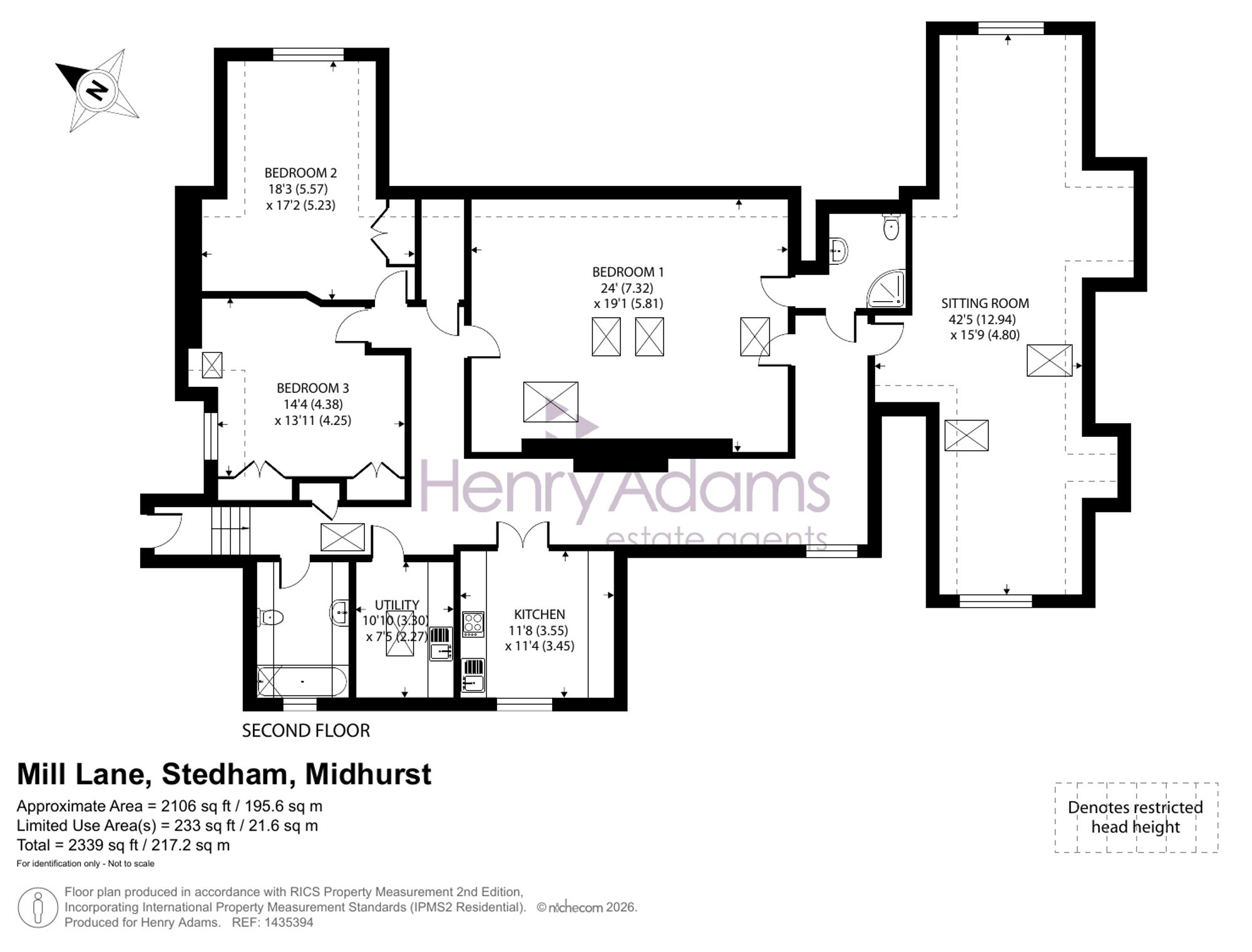 3 Stedham Hall Mill Lane, Midhurst floorplan