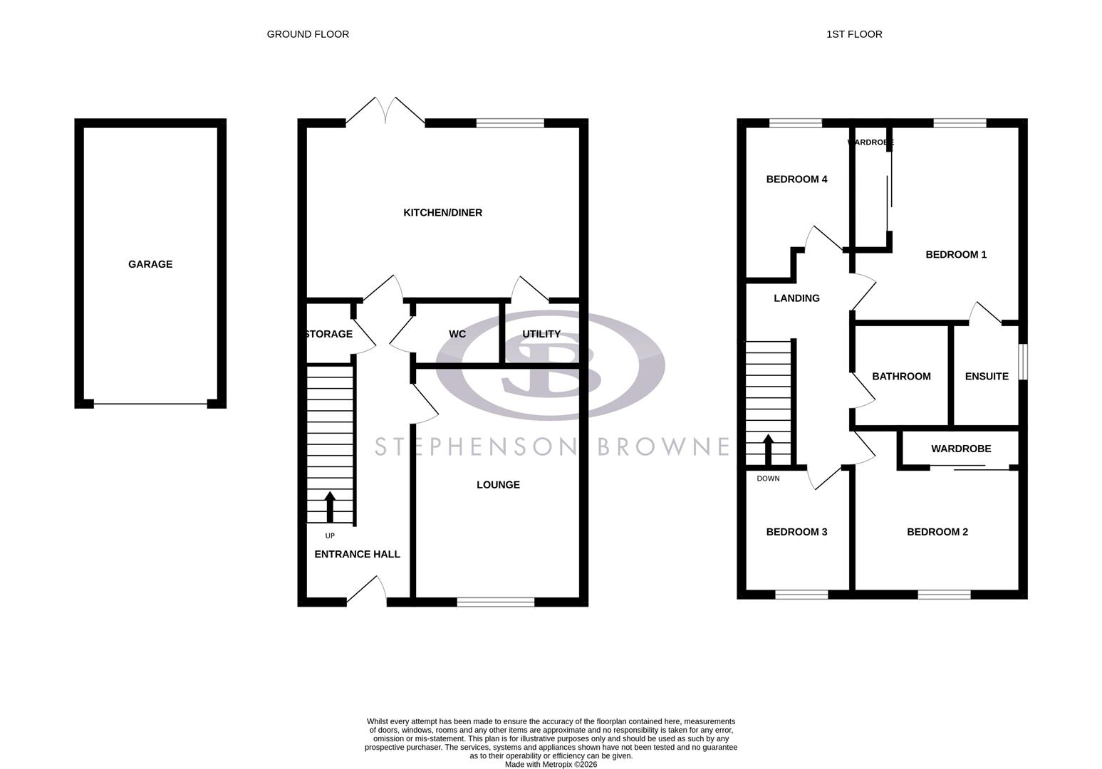 8, Little Meadow Place, Crewe floorplan