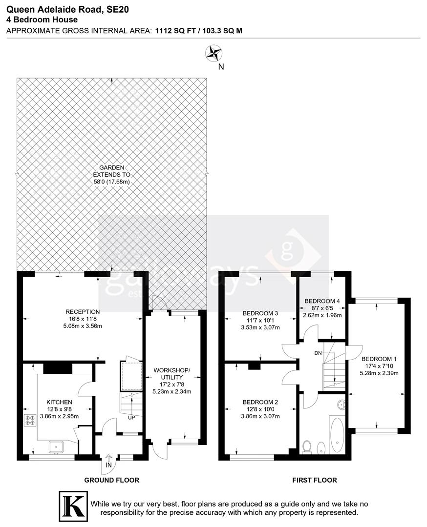 Queen Adelaide Road, Penge, London, SE20 floorplan