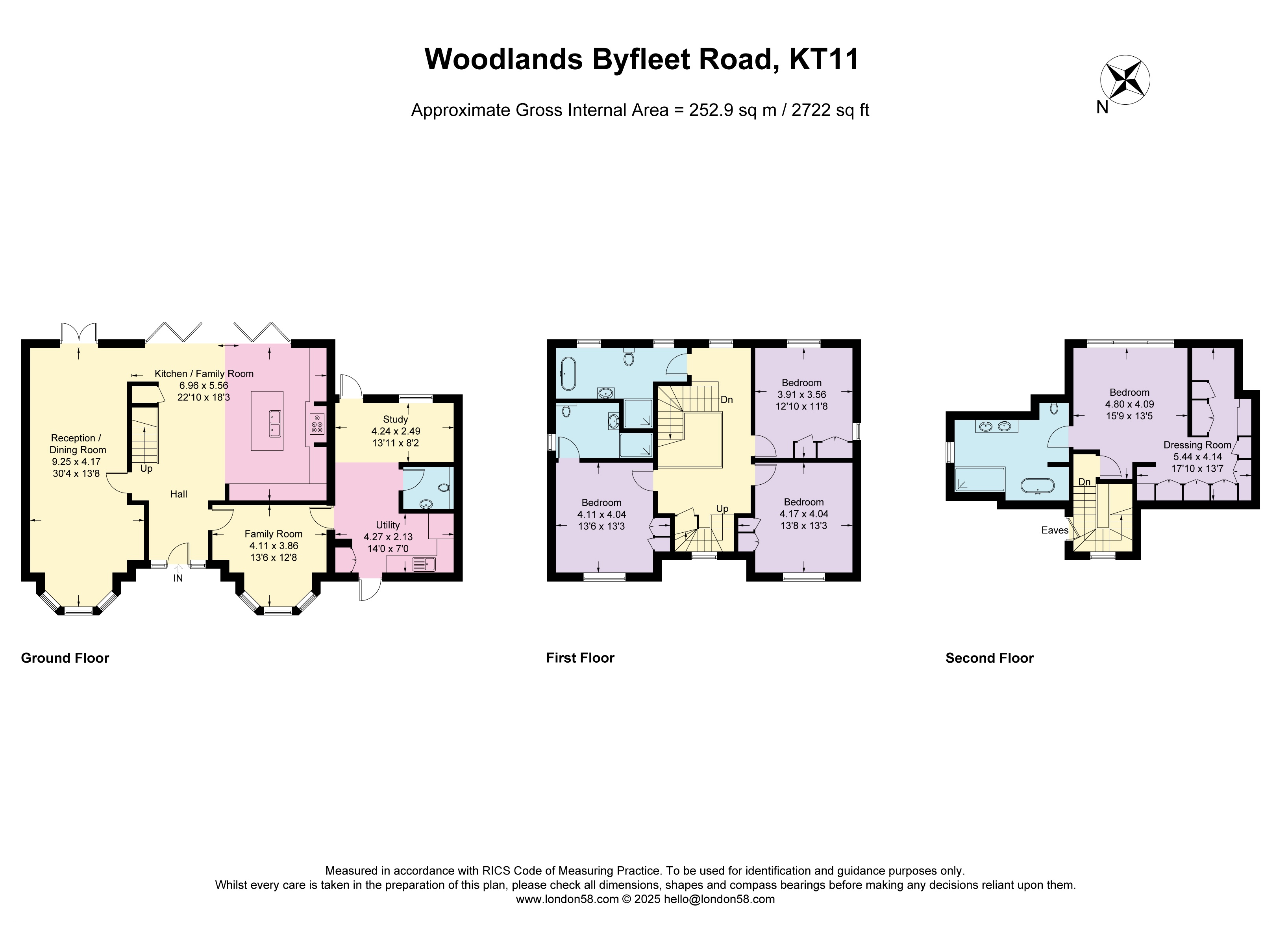 Byfleet Road, Cobham floorplan
