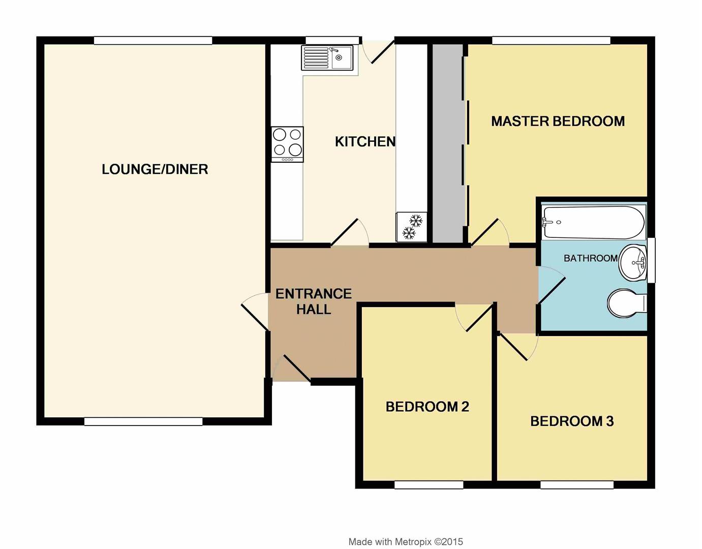2b, Cherry Garden Lane, Bristol floorplan