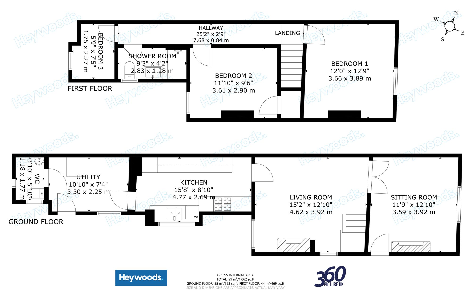 105 Audley Road, Newcastle floorplan