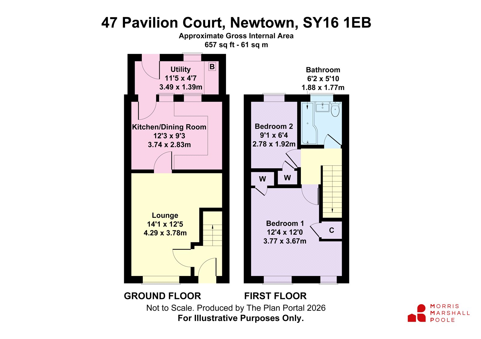 47, Pavilion Court, Powys floorplan