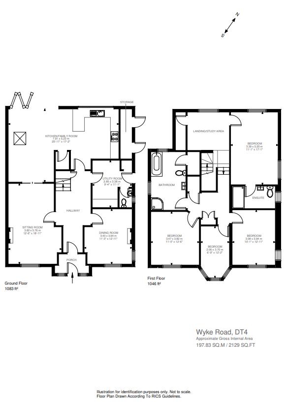 St. Catherines, 96, Wyke Road, Weymouth floorplan