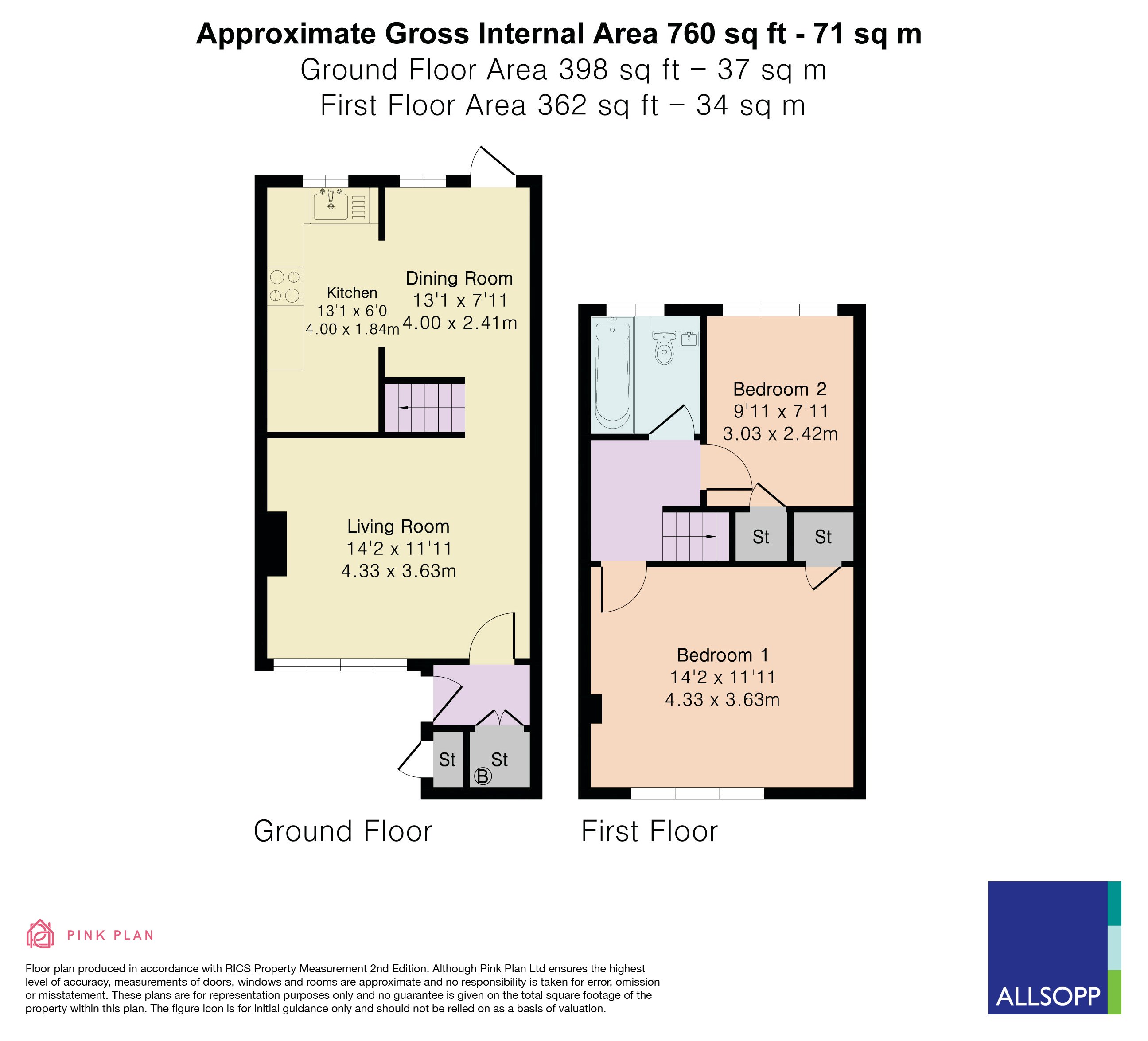 69, The Park, Redbourn floorplan