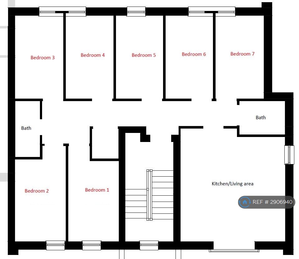 Flat, Arwen Lodge Sparkford Close, Winchester floorplan