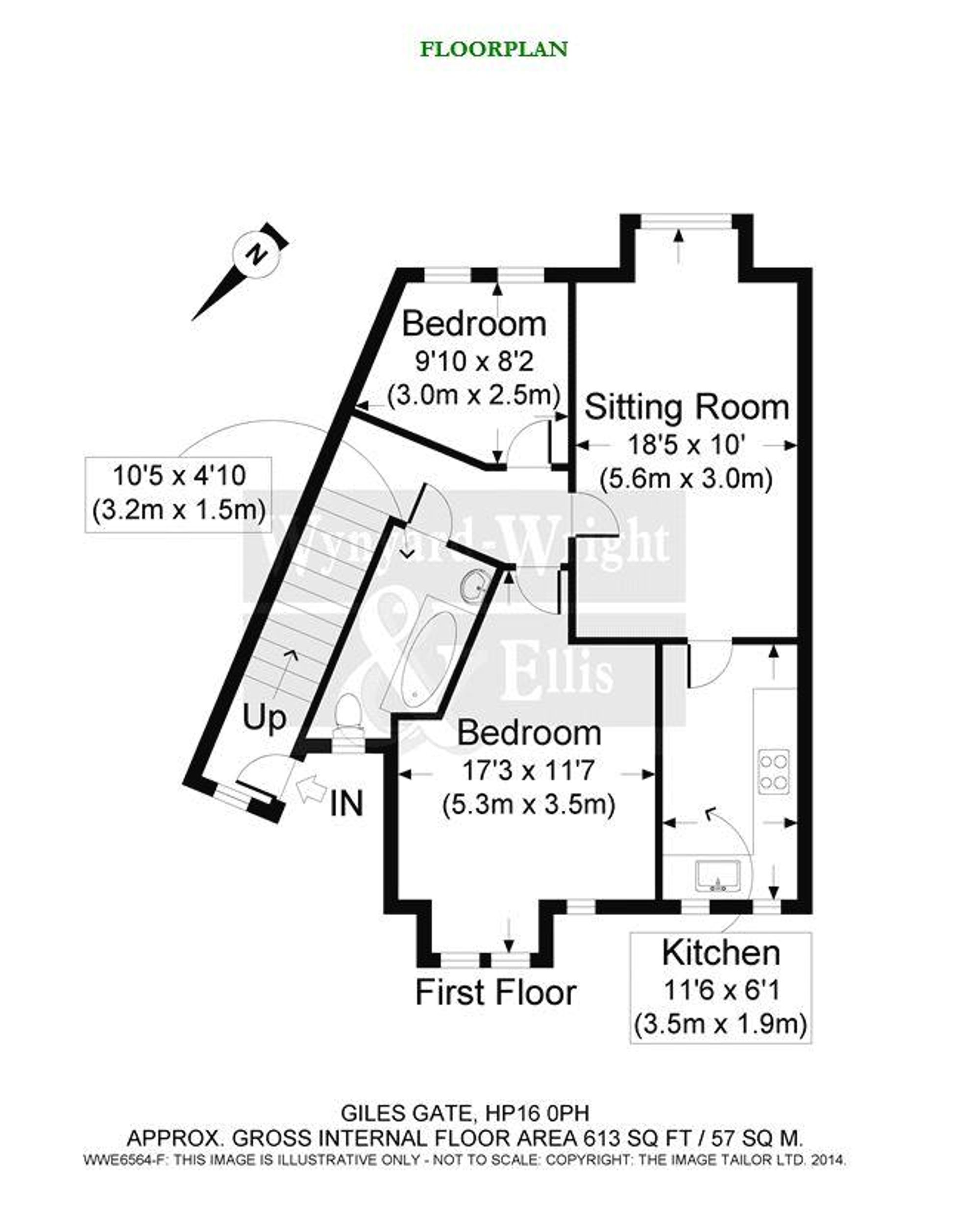 22, Giles Gate, Prestwood, HP16 floorplan