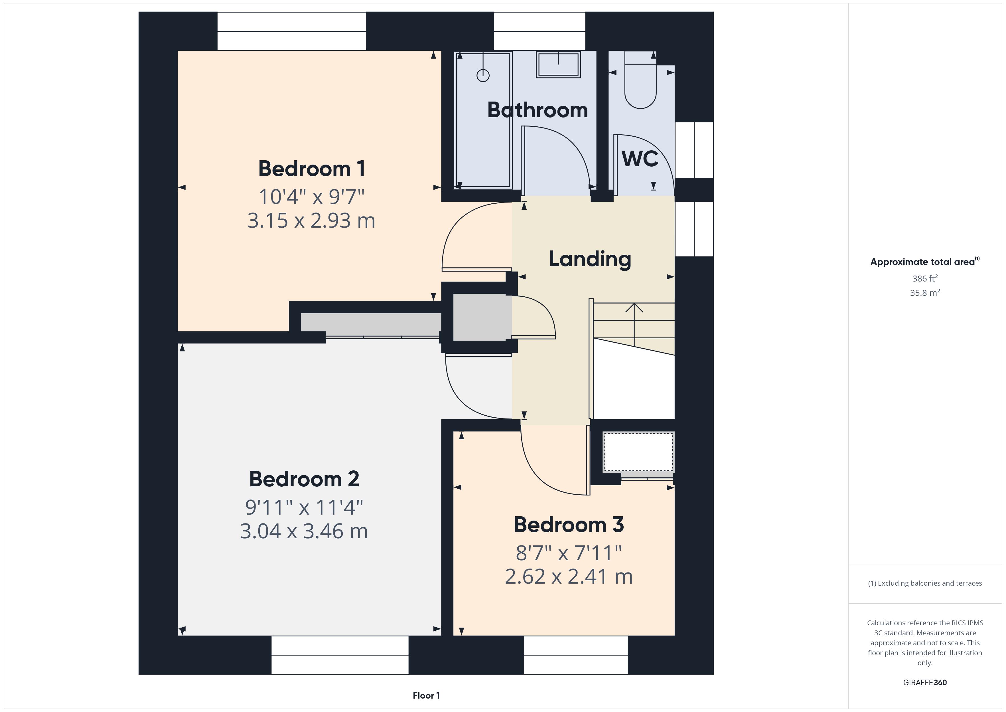 No 10, Ash Grove, Carmarthen floorplan