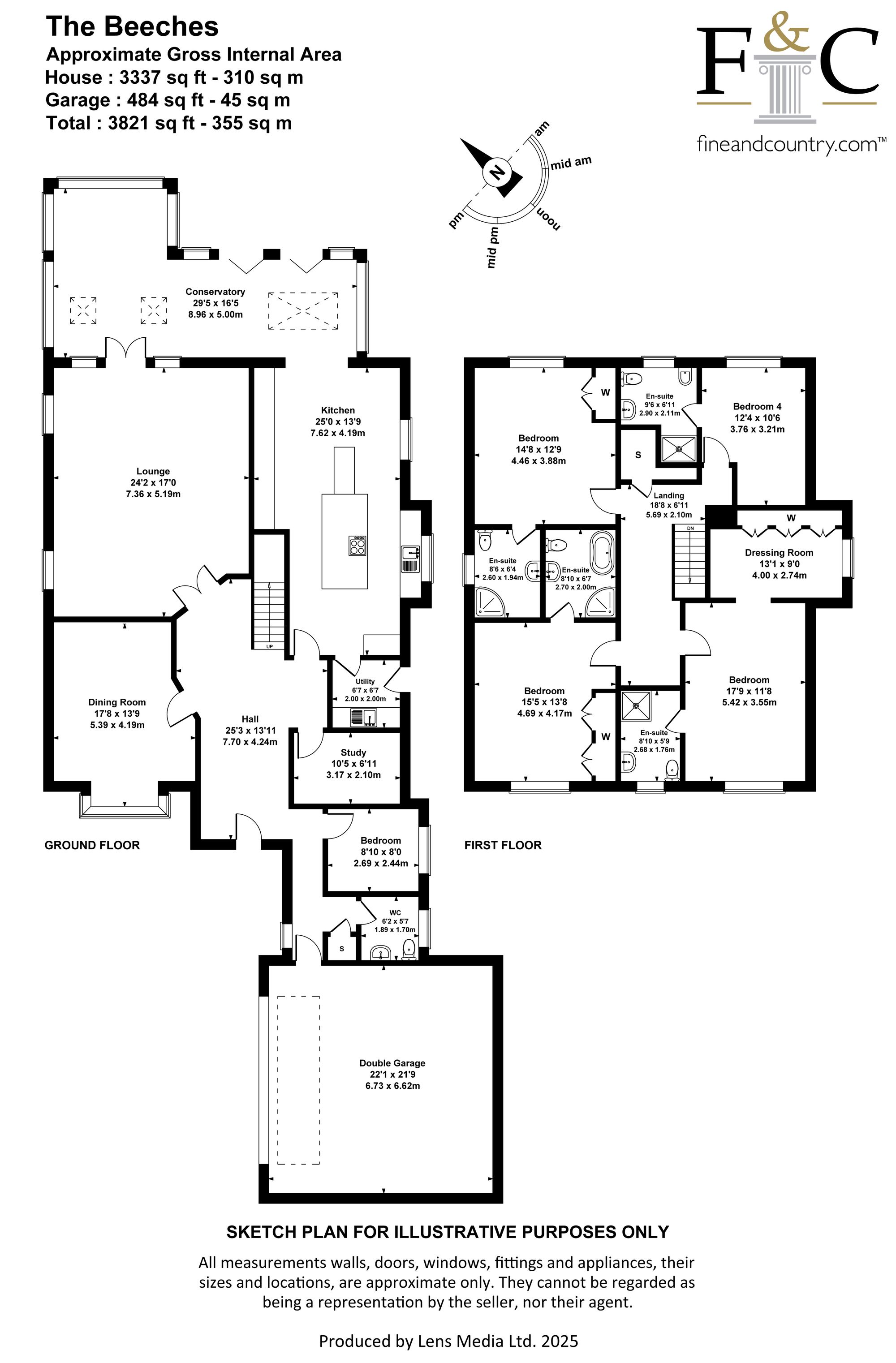 The Beeches Holmefield Avenue, Thornton-Cleveleys floorplan