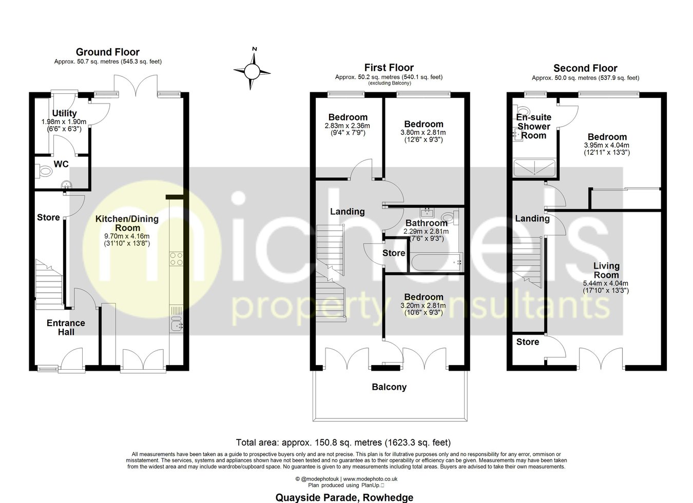 36, Quayside Parade, Colchester floorplan