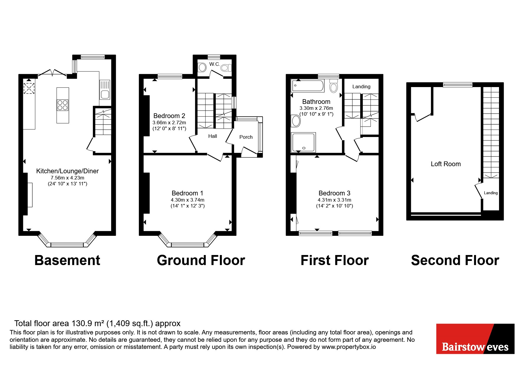 76, Radnor Park Road, Kent floorplan