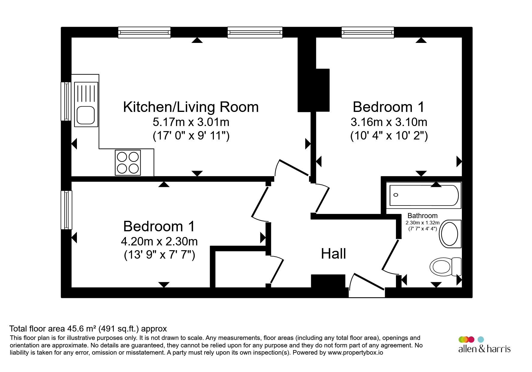 3, Champion Court, Champion Square, Bristol floorplan