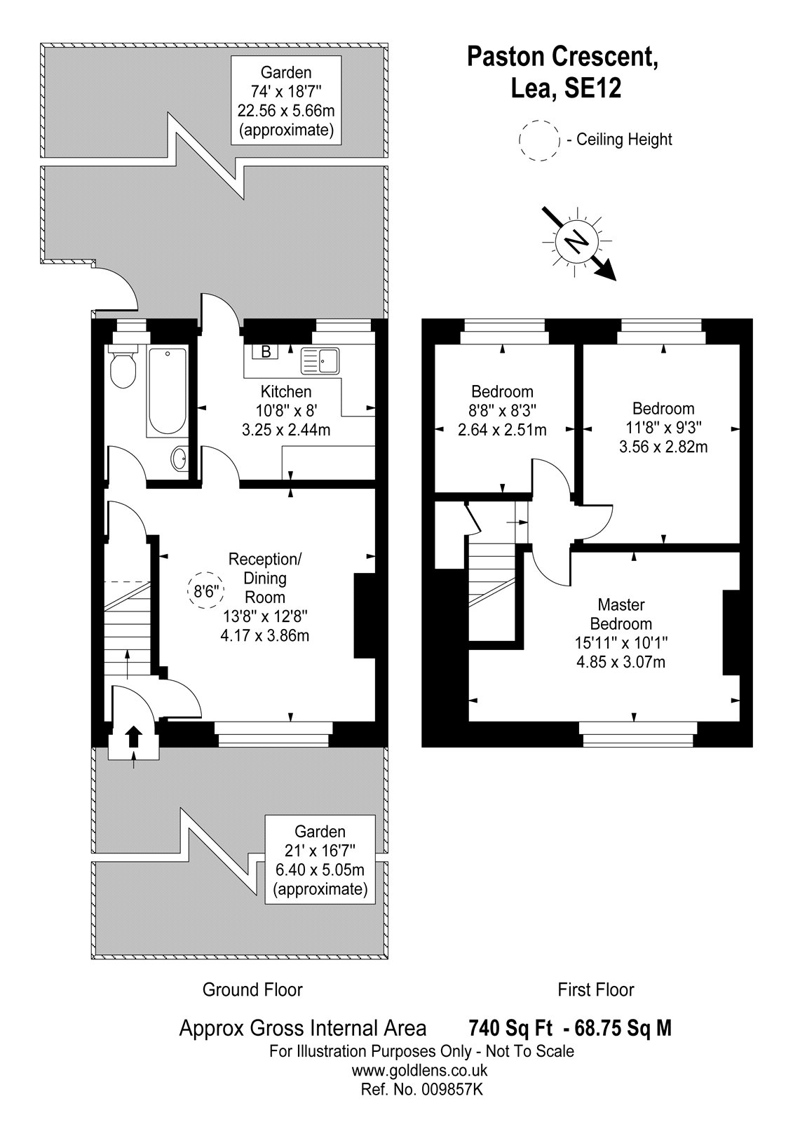 3 Bedrooms  for sale in Paston Crescent, Lee, London SE12