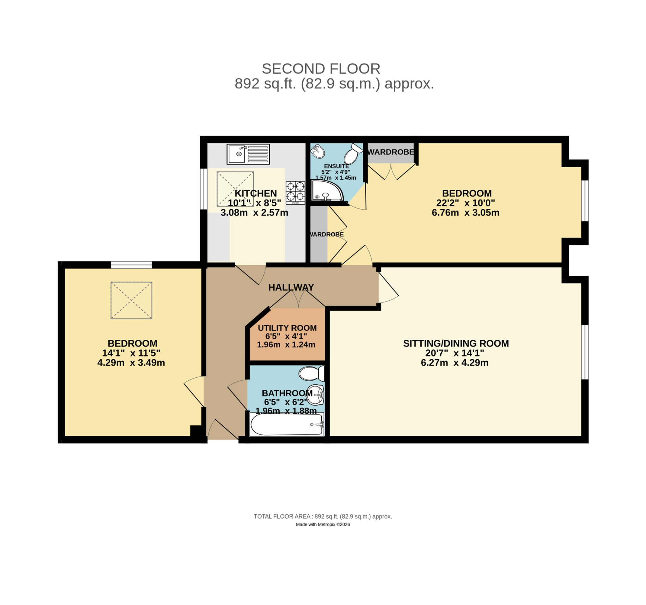 19, Thornbank Lodge, Stockport floorplan