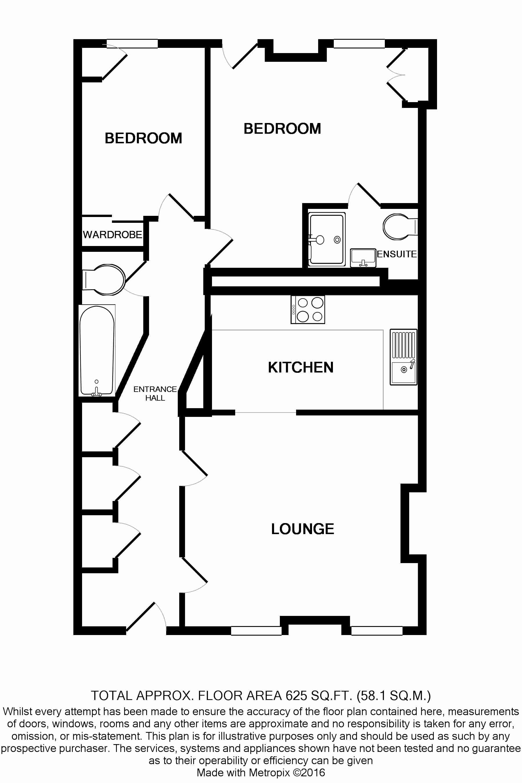 2 Bedrooms Flat to rent in Norfolk Terrace, Brighton BN1