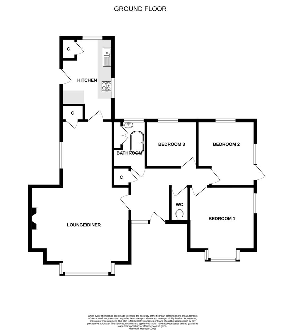 Hillcrest, Graynfylde Drive, Bideford floorplan