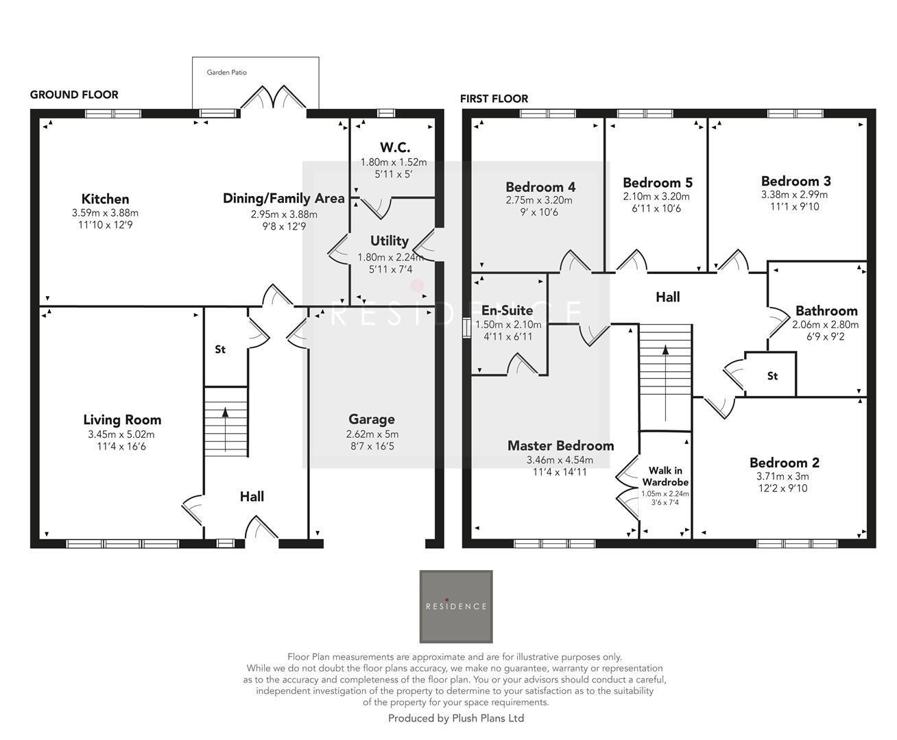 3, Kerry Grove, Hamilton floorplan