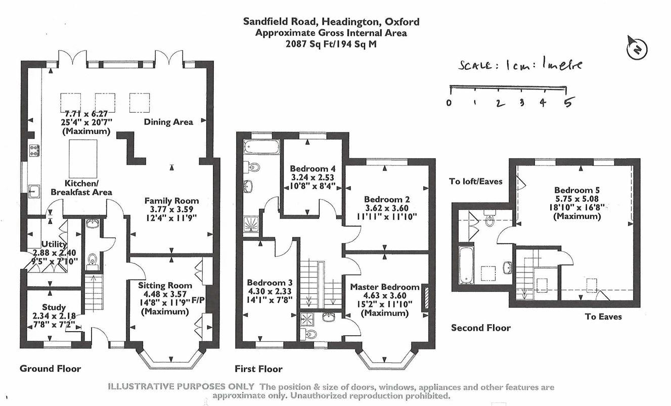 Sandfield Road, Headington, Oxford OX3, 5 bedroom semidetached house