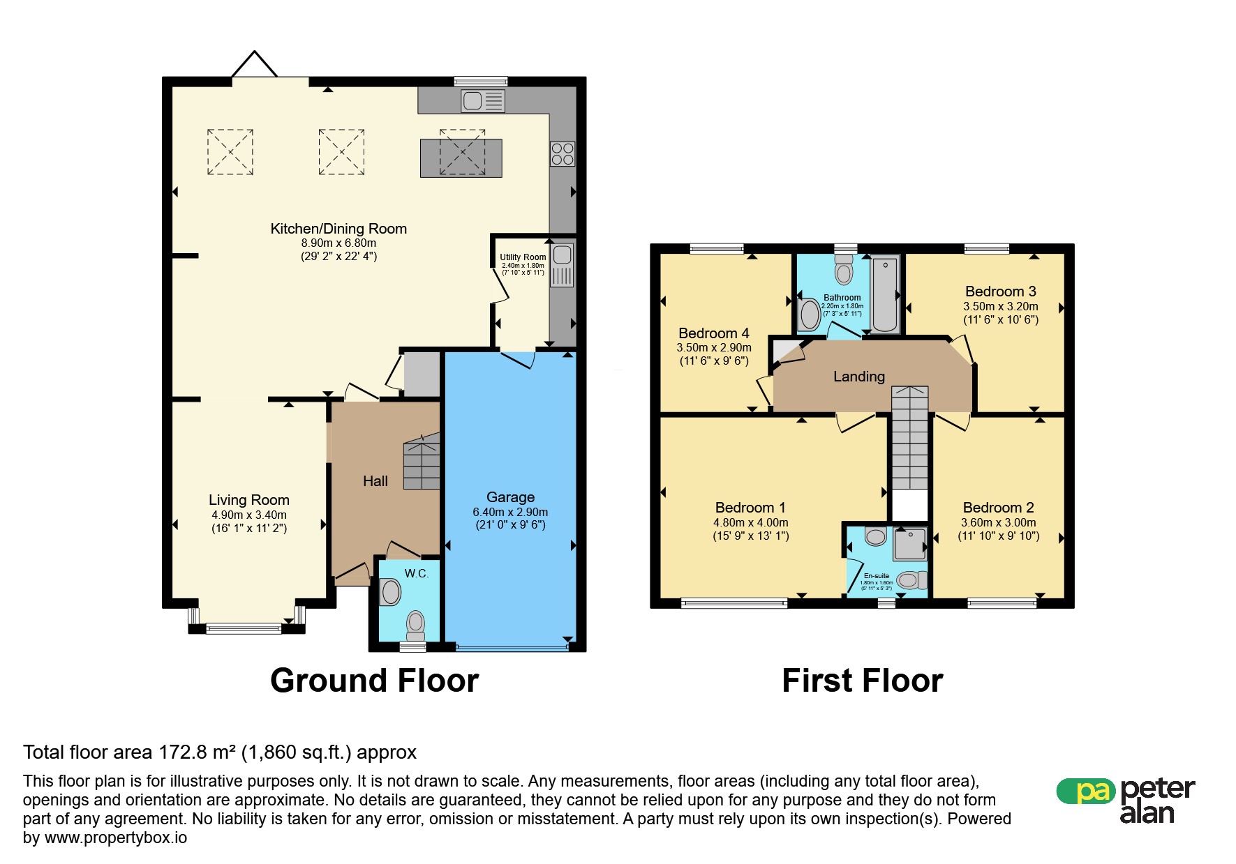 39, Kemble Road, Monmouth floorplan