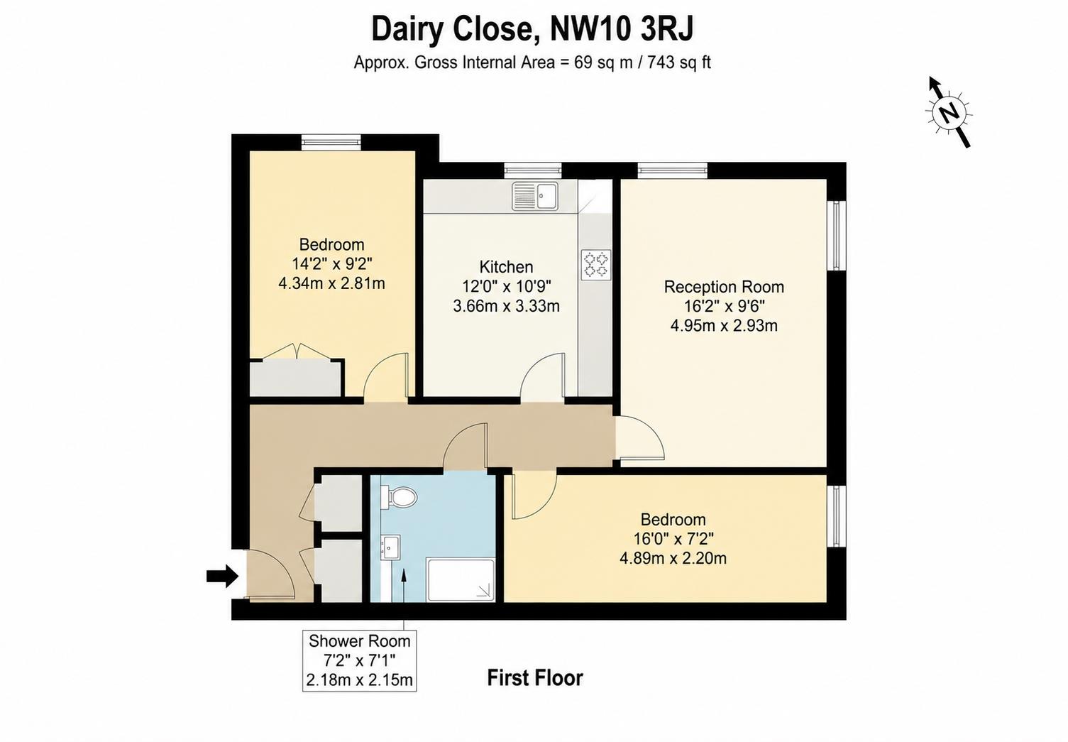 Dairy Close, London floorplan