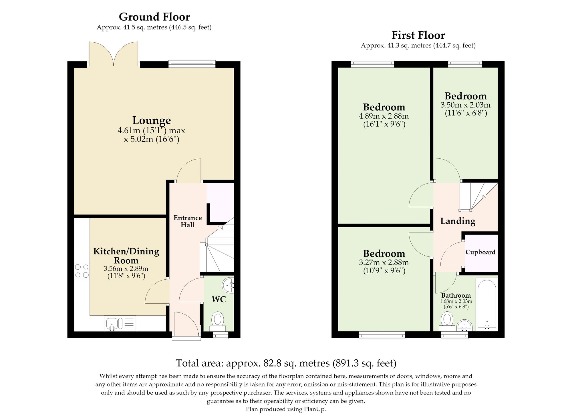 6 Acorn Close, Norwich floorplan
