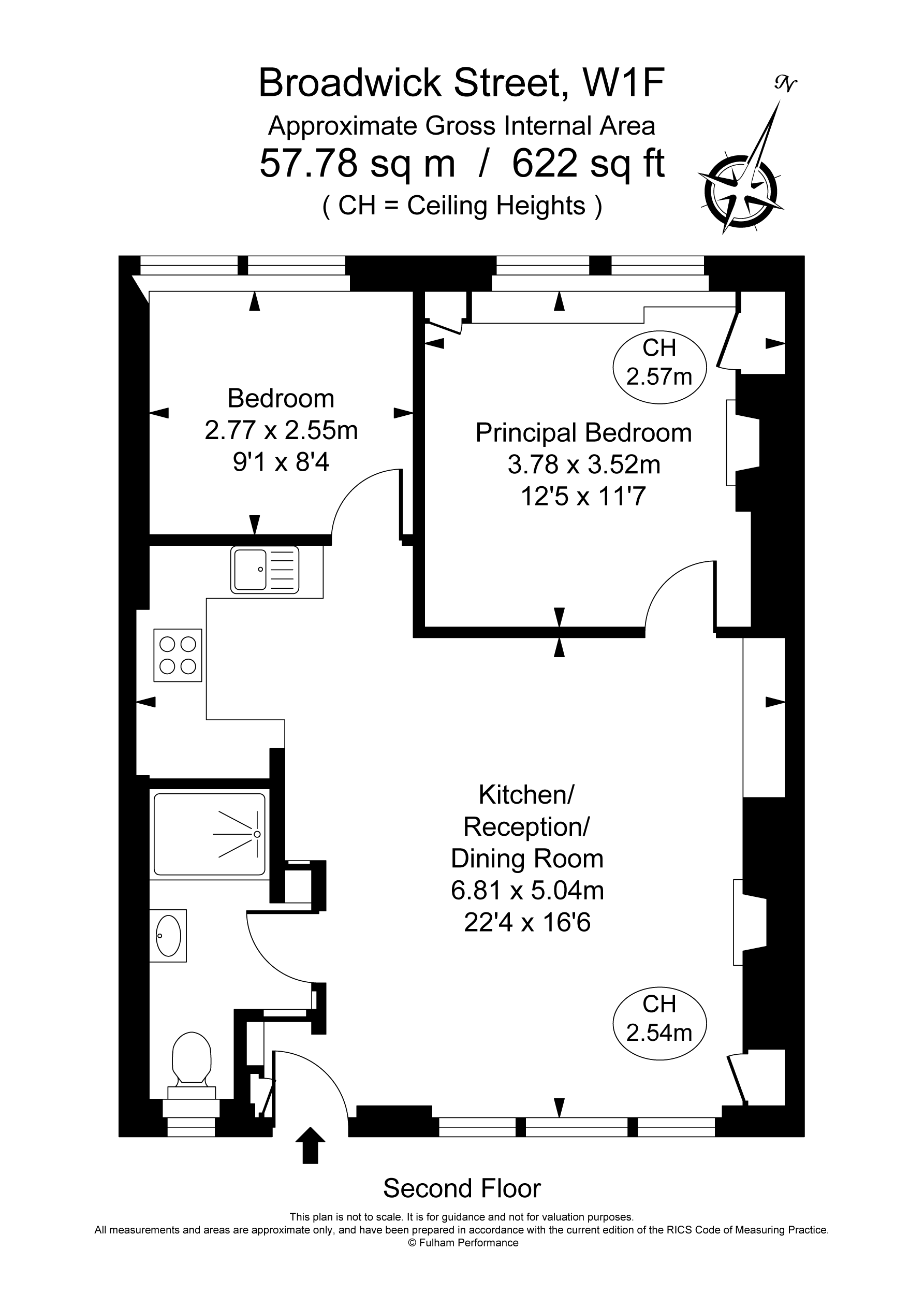 45, Broadwick Street, London floorplan